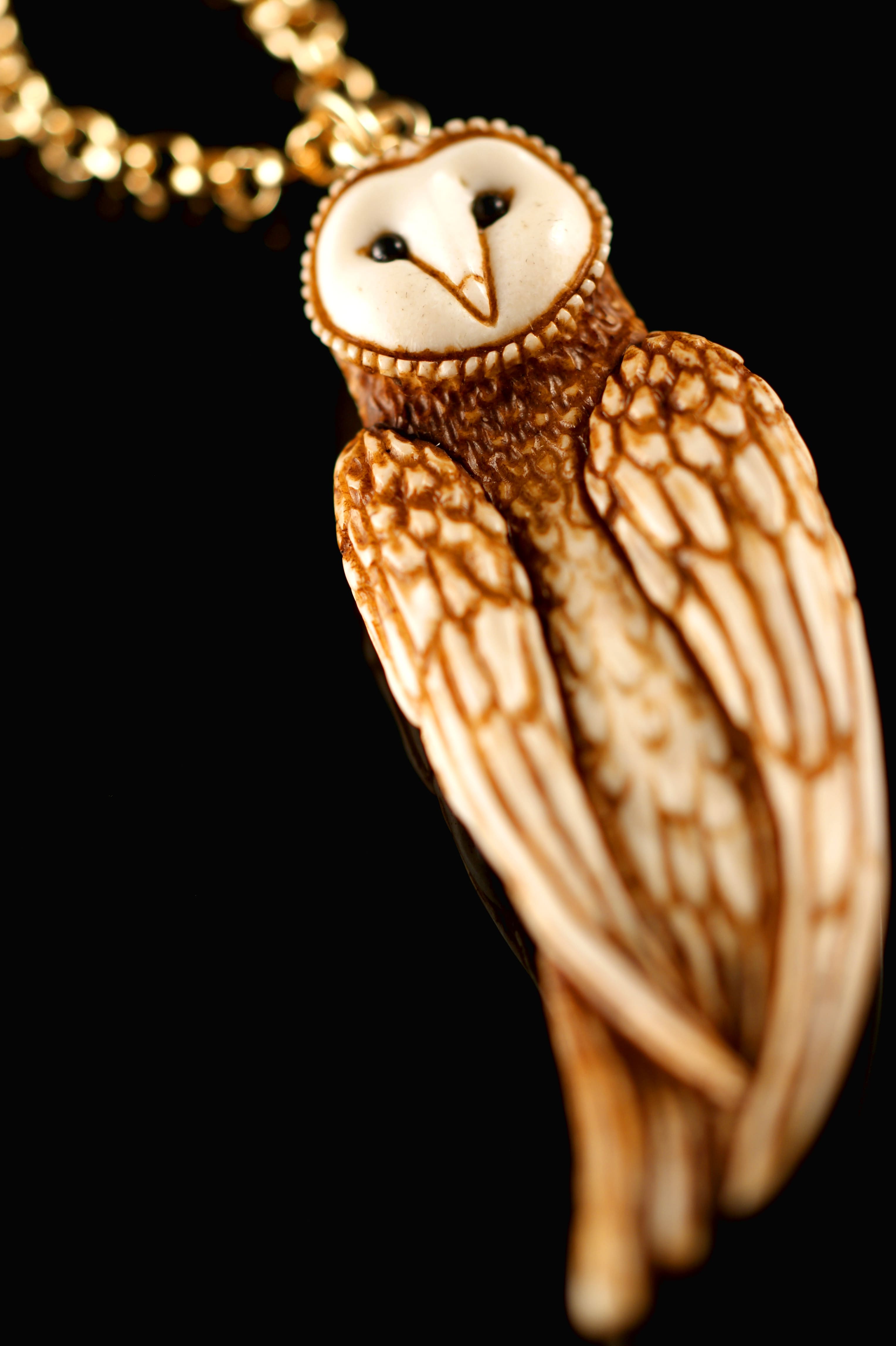 Barn Owl Pendant