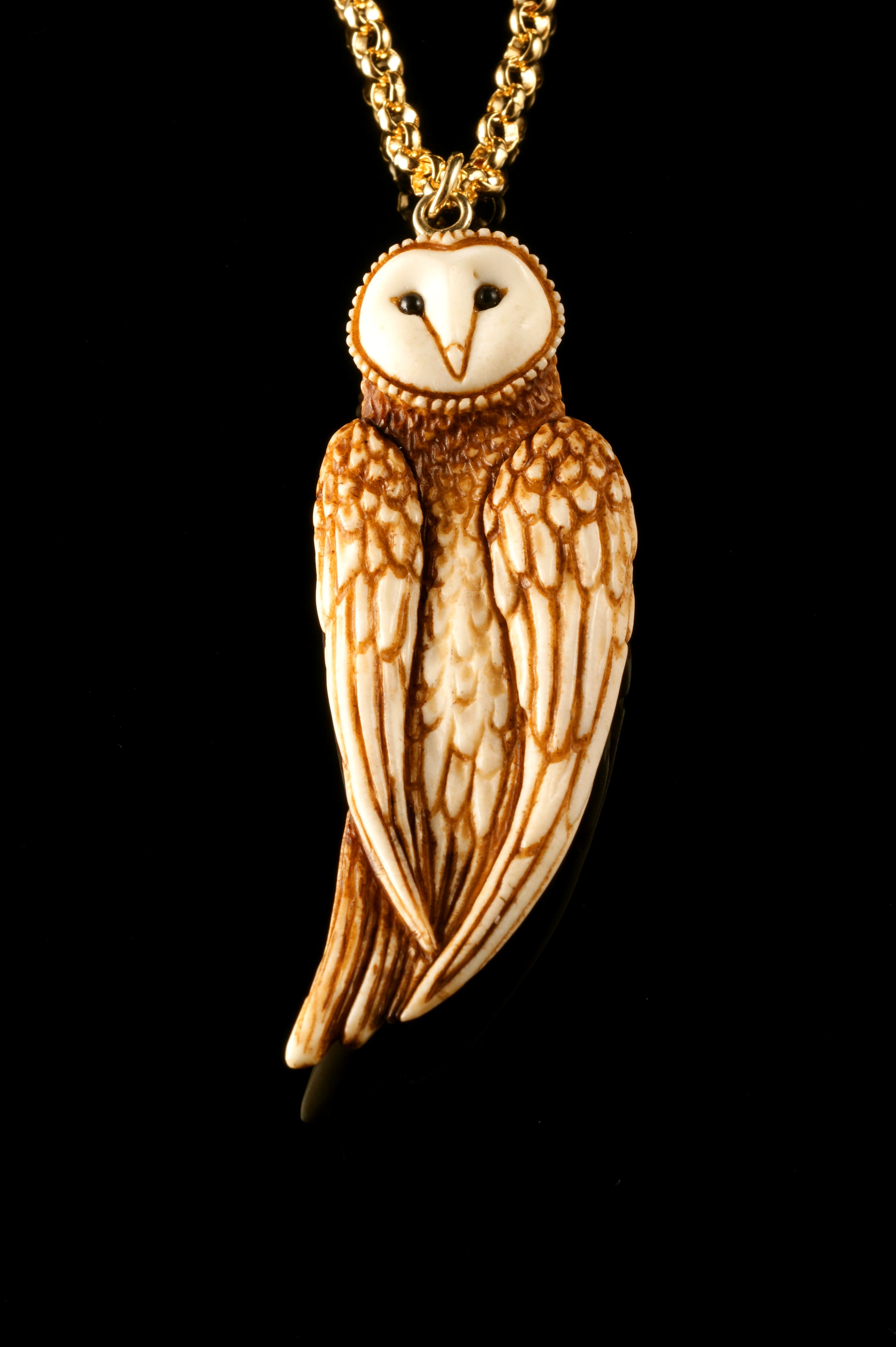 Barn Owl Pendant