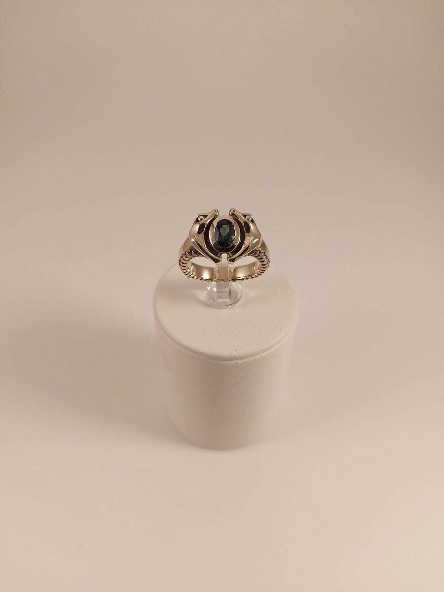 Double Headed Snake Ring - GOLD