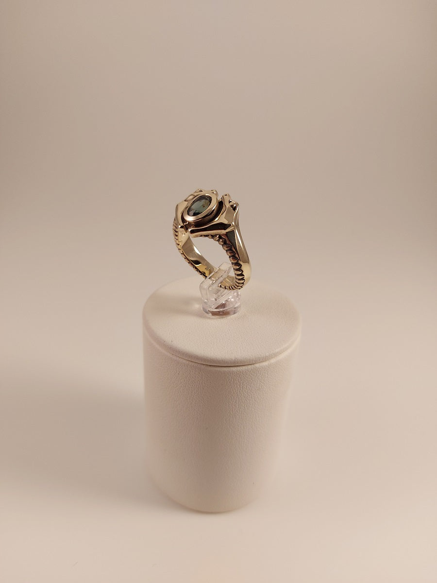 Double Headed Snake Ring - GOLD