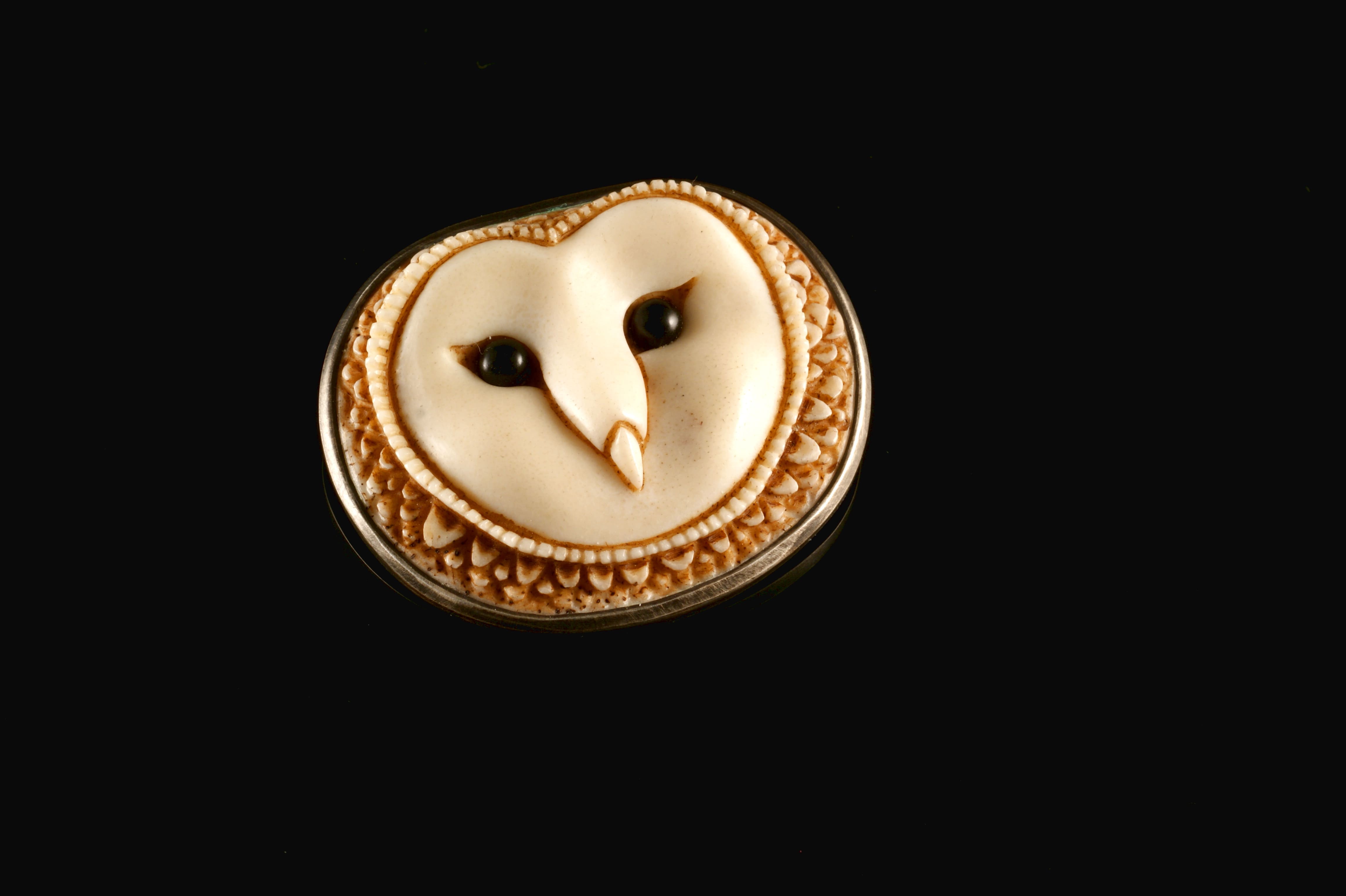 Barn Owl Brooch
