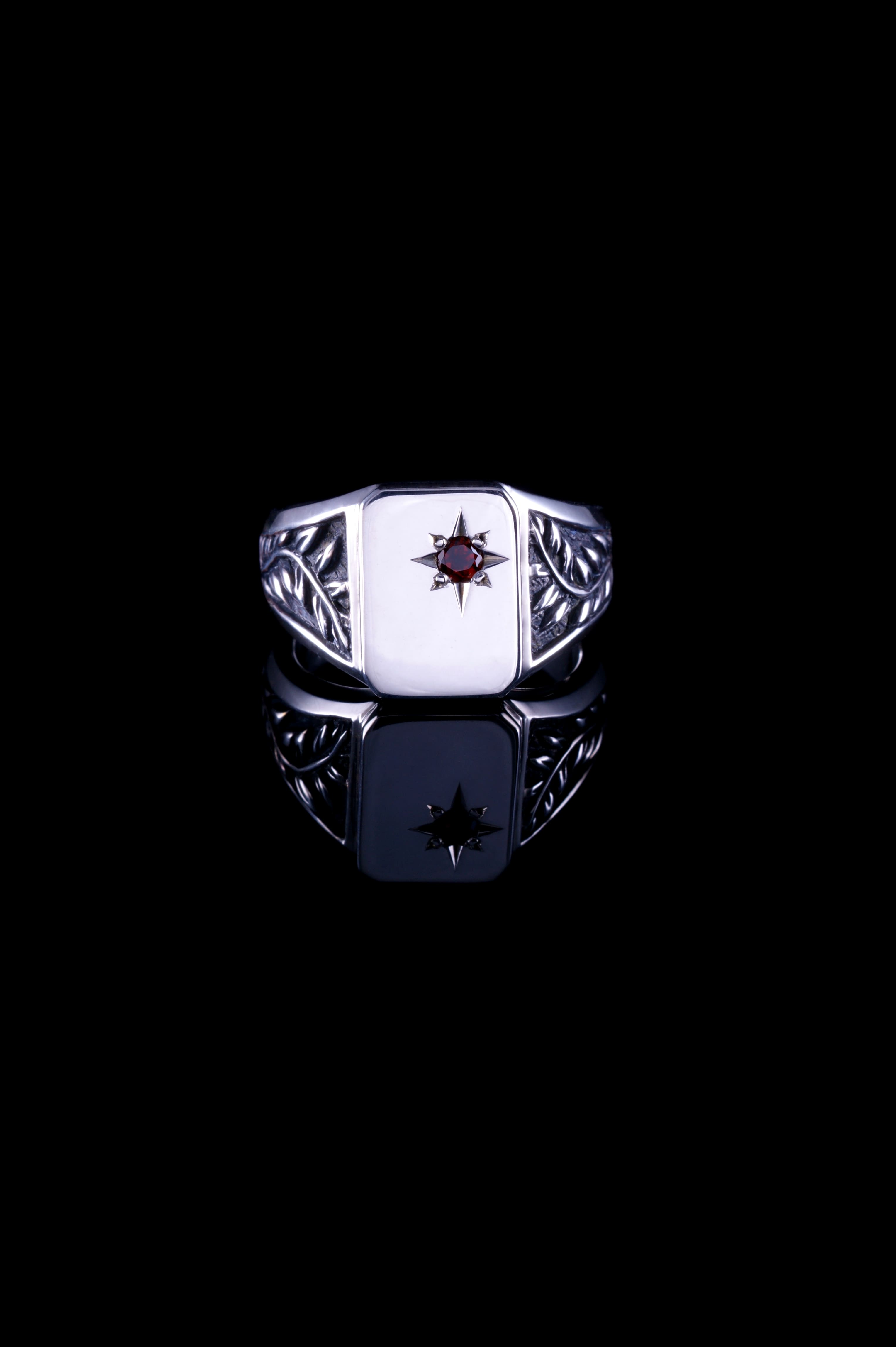 Fern Signet Ring