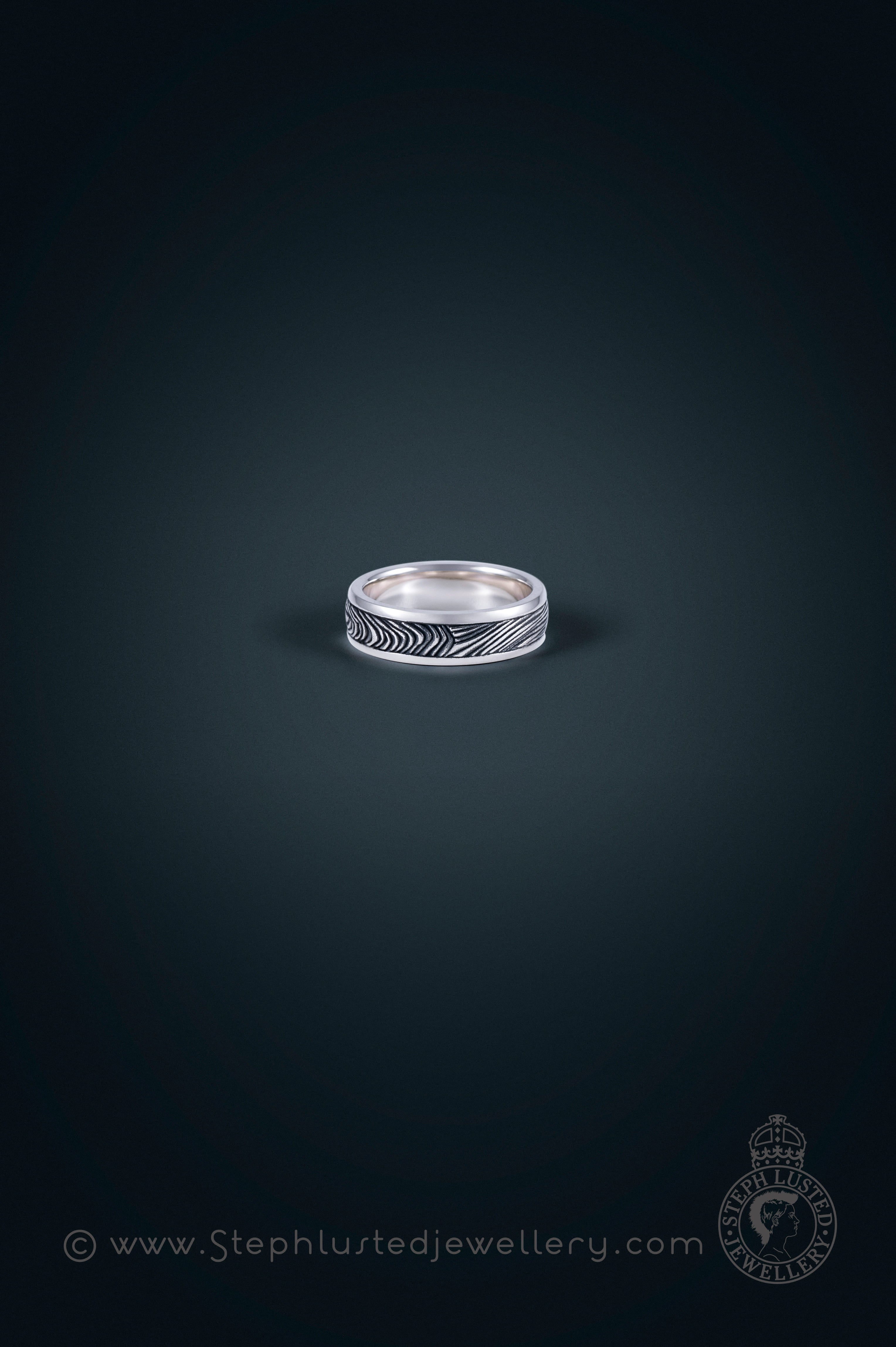 Finger Print Wedding Ring