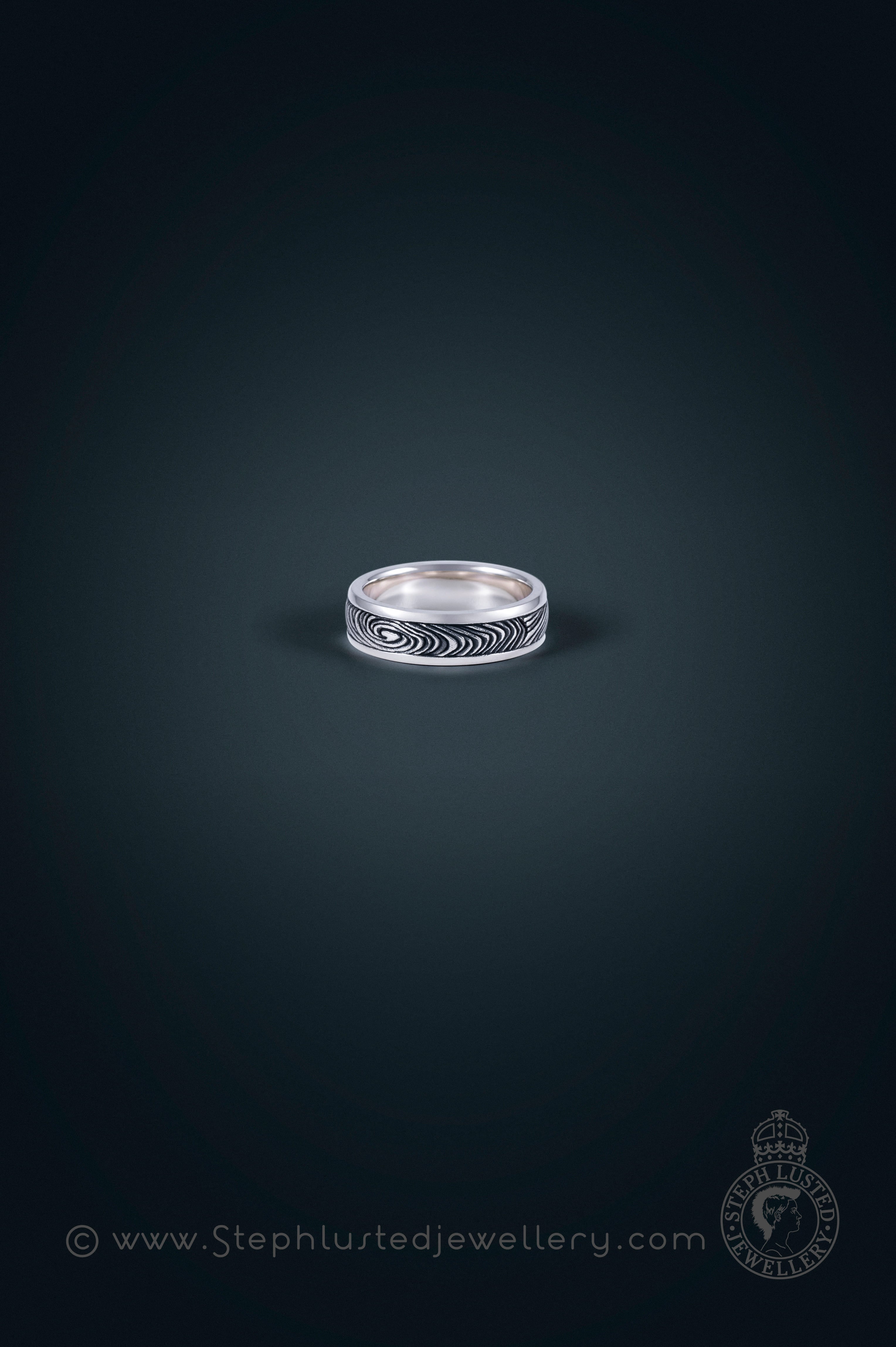 Finger Print Wedding Ring