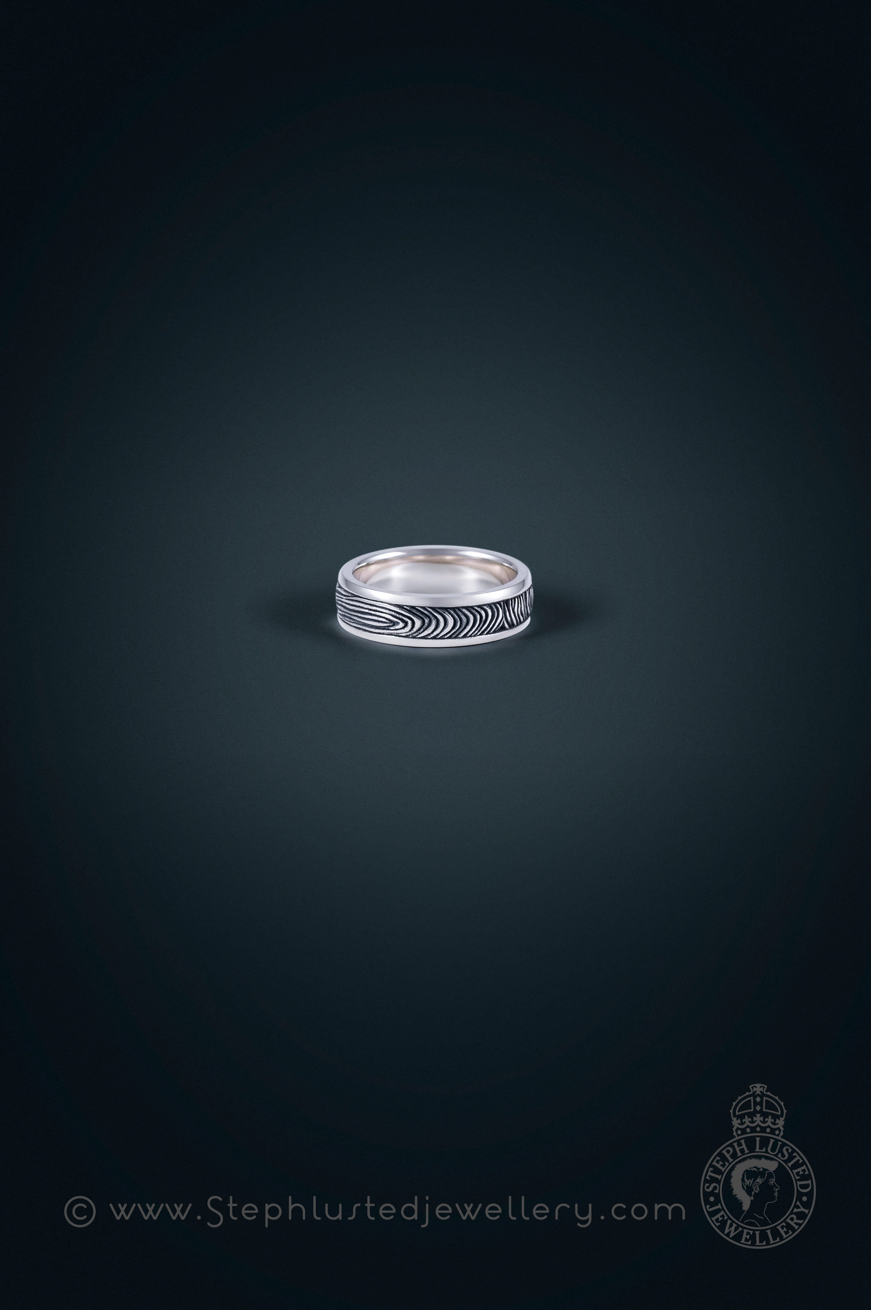 Finger Print Wedding Ring