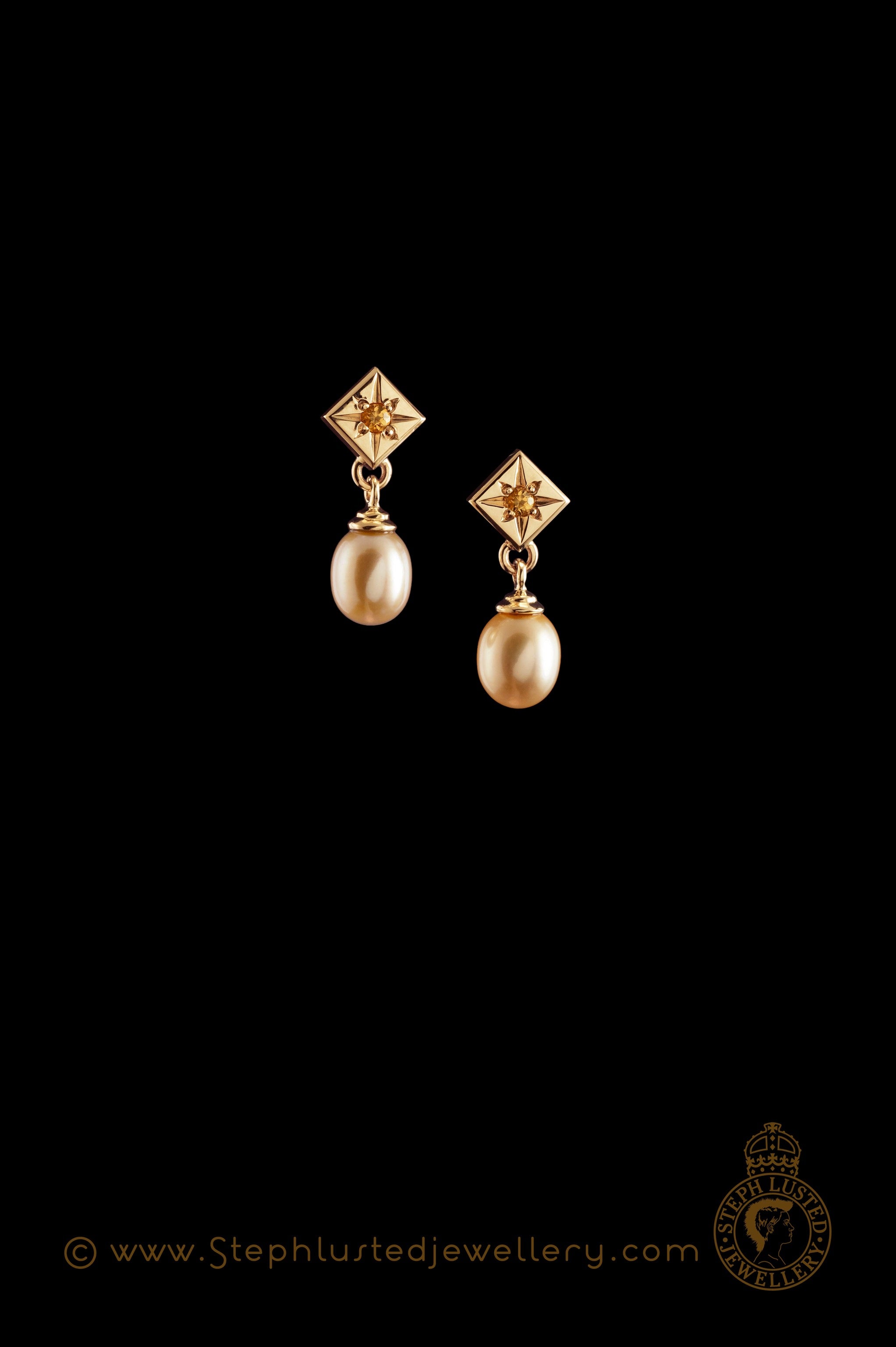 Moonlight Earrings - Golden