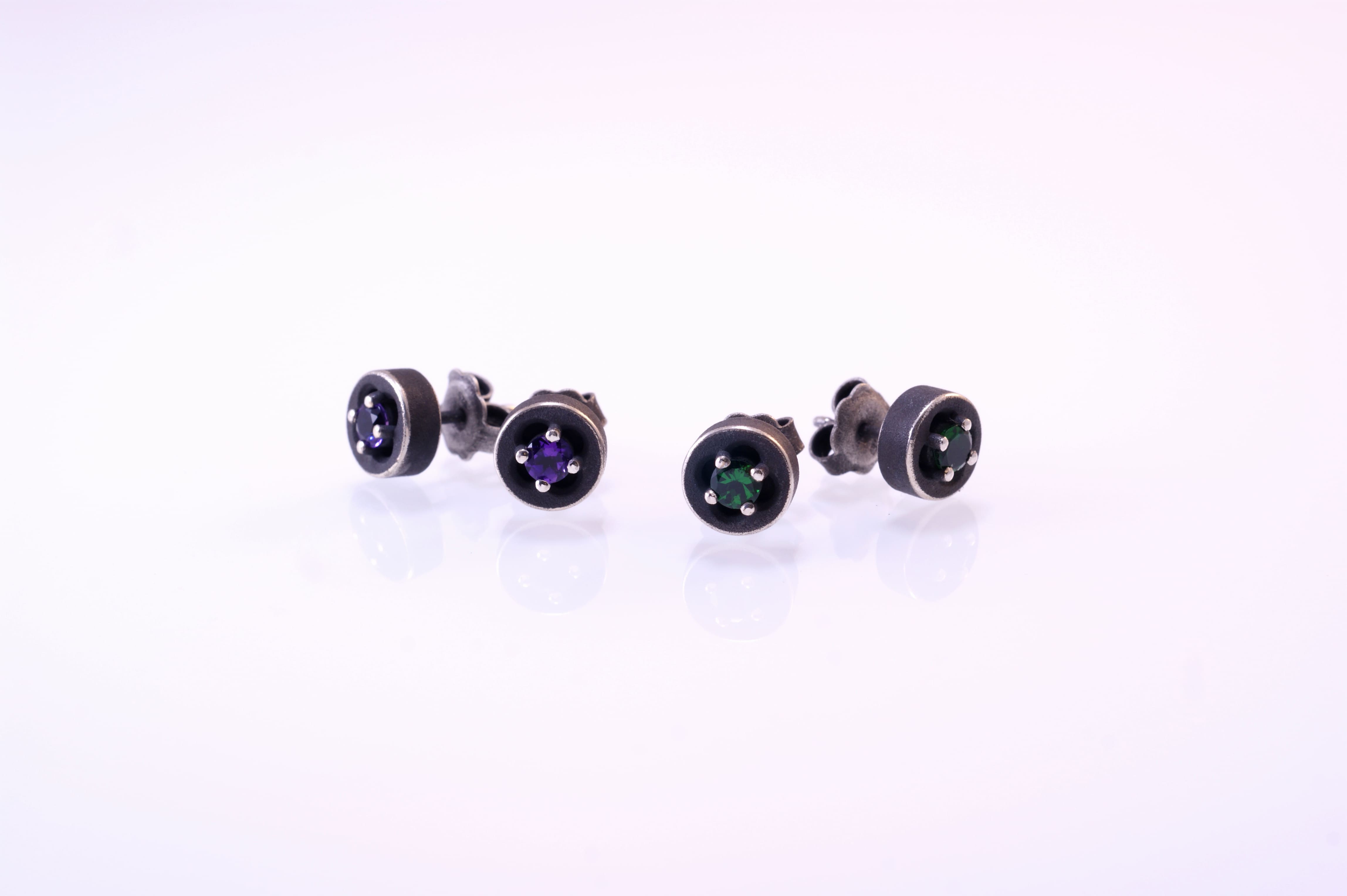 Gothic Revival Stud Earrings