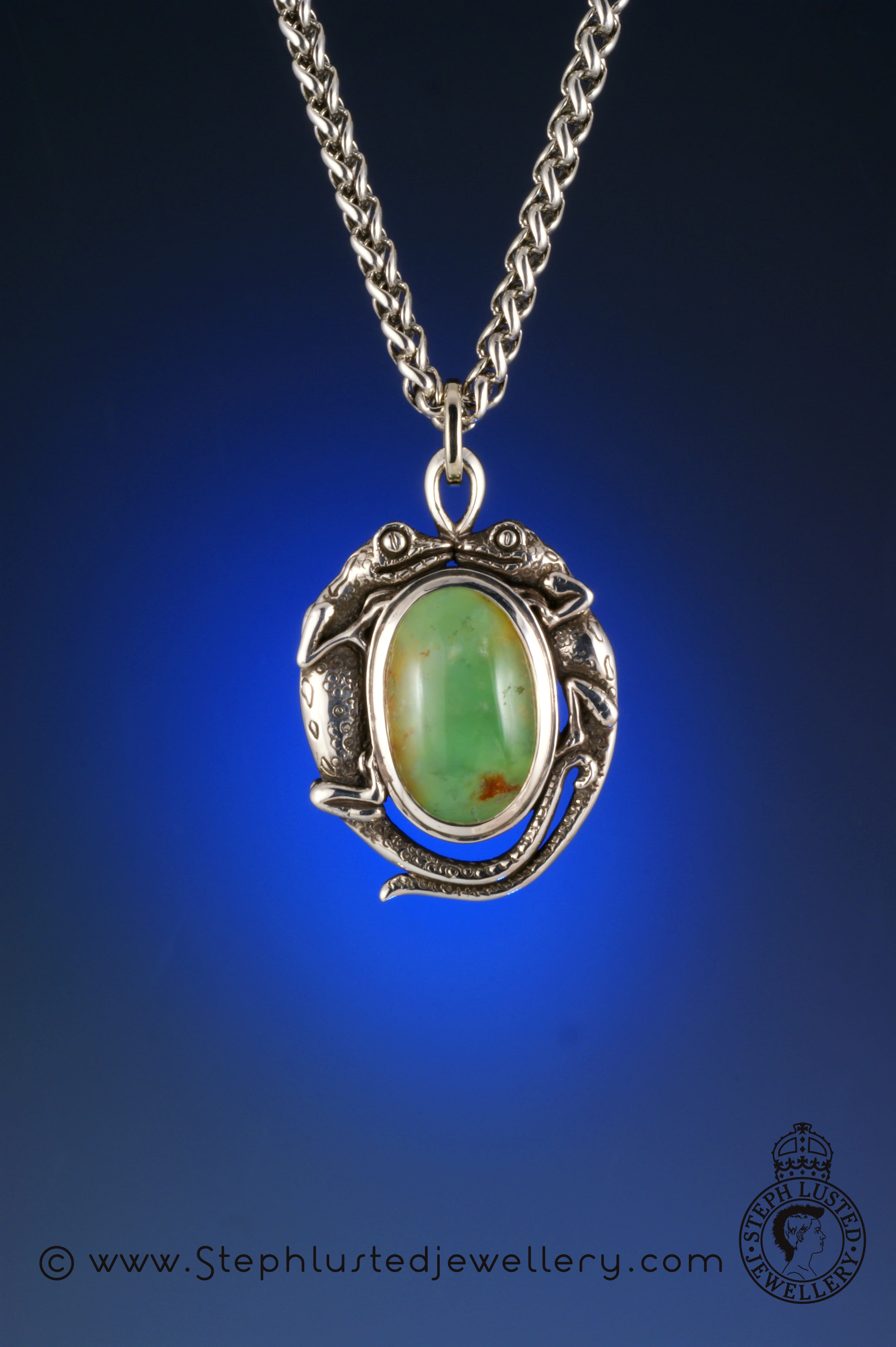 Wellington Green Gecko Pendant