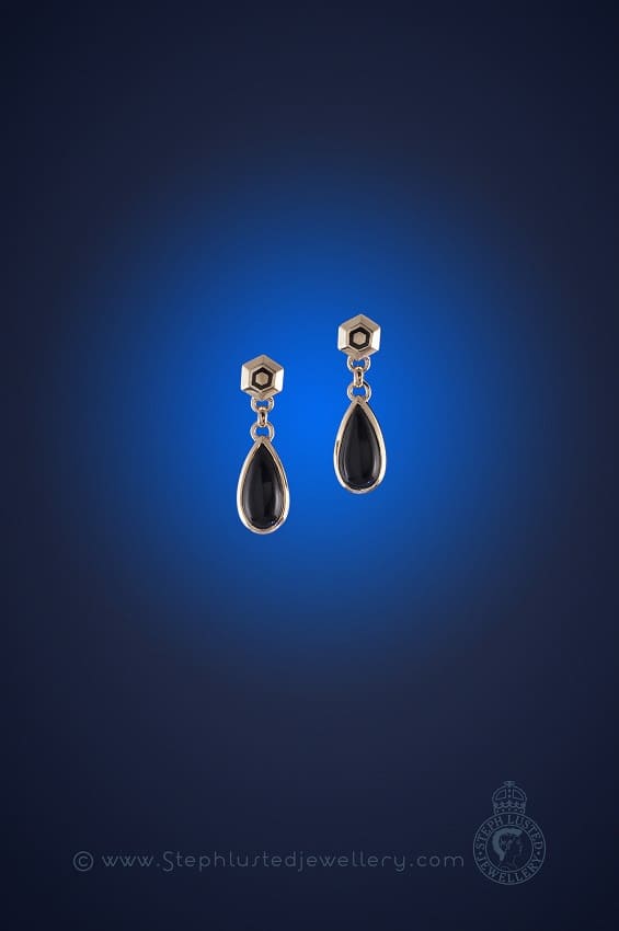 Honeycomb Drop Earrings