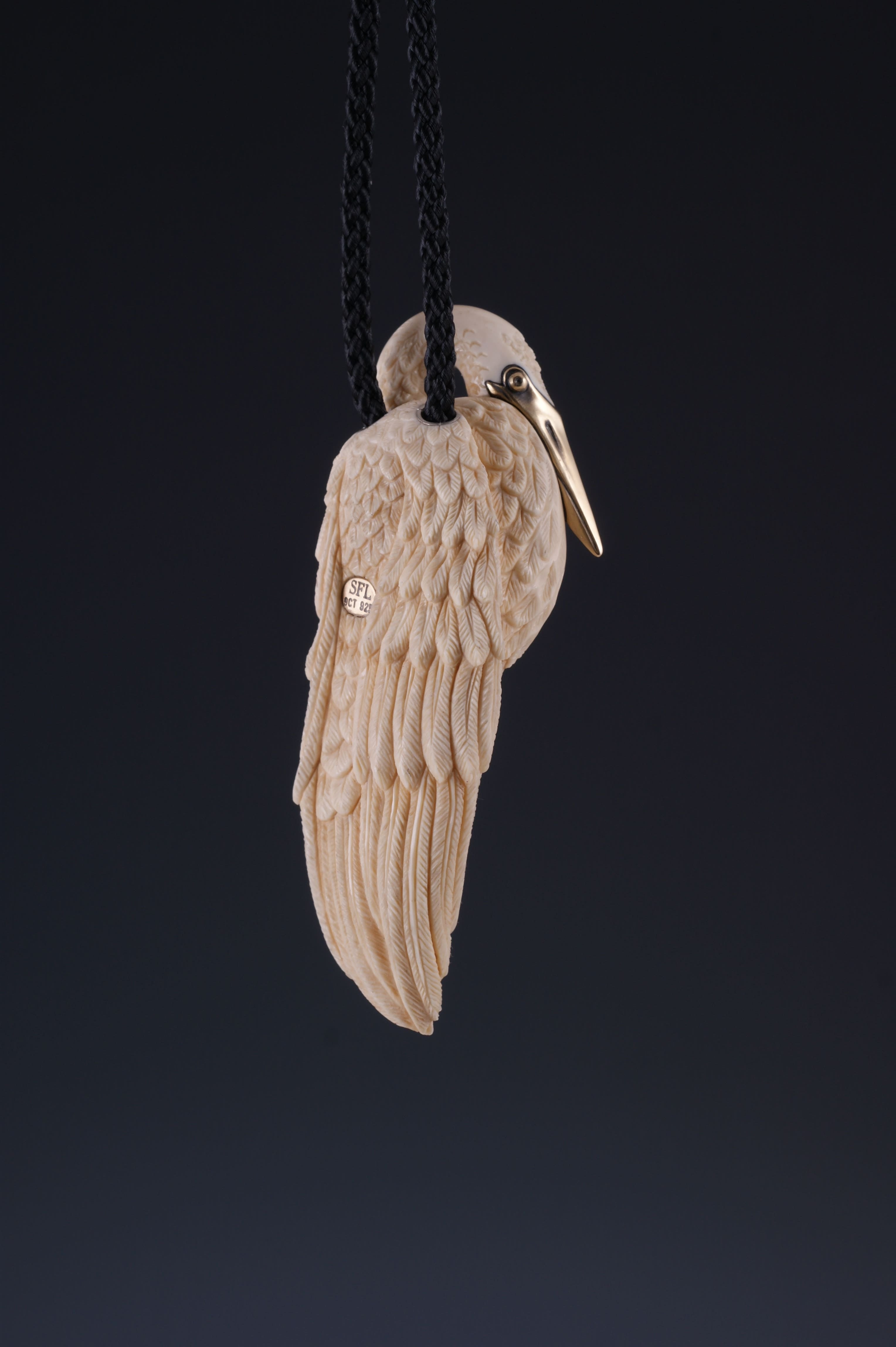 Kōtuku / White Heron Necklace