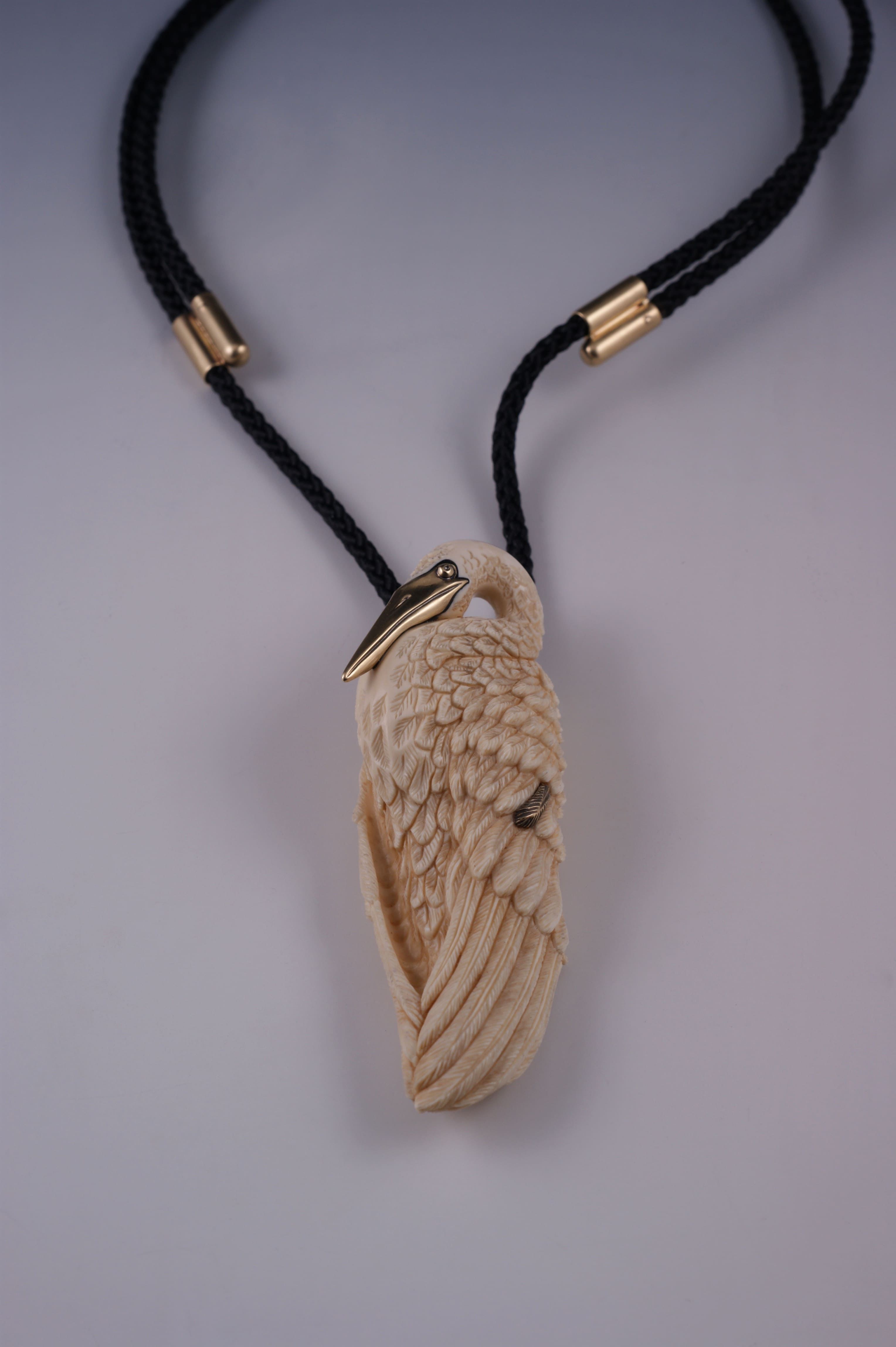 Kōtuku / White Heron Necklace