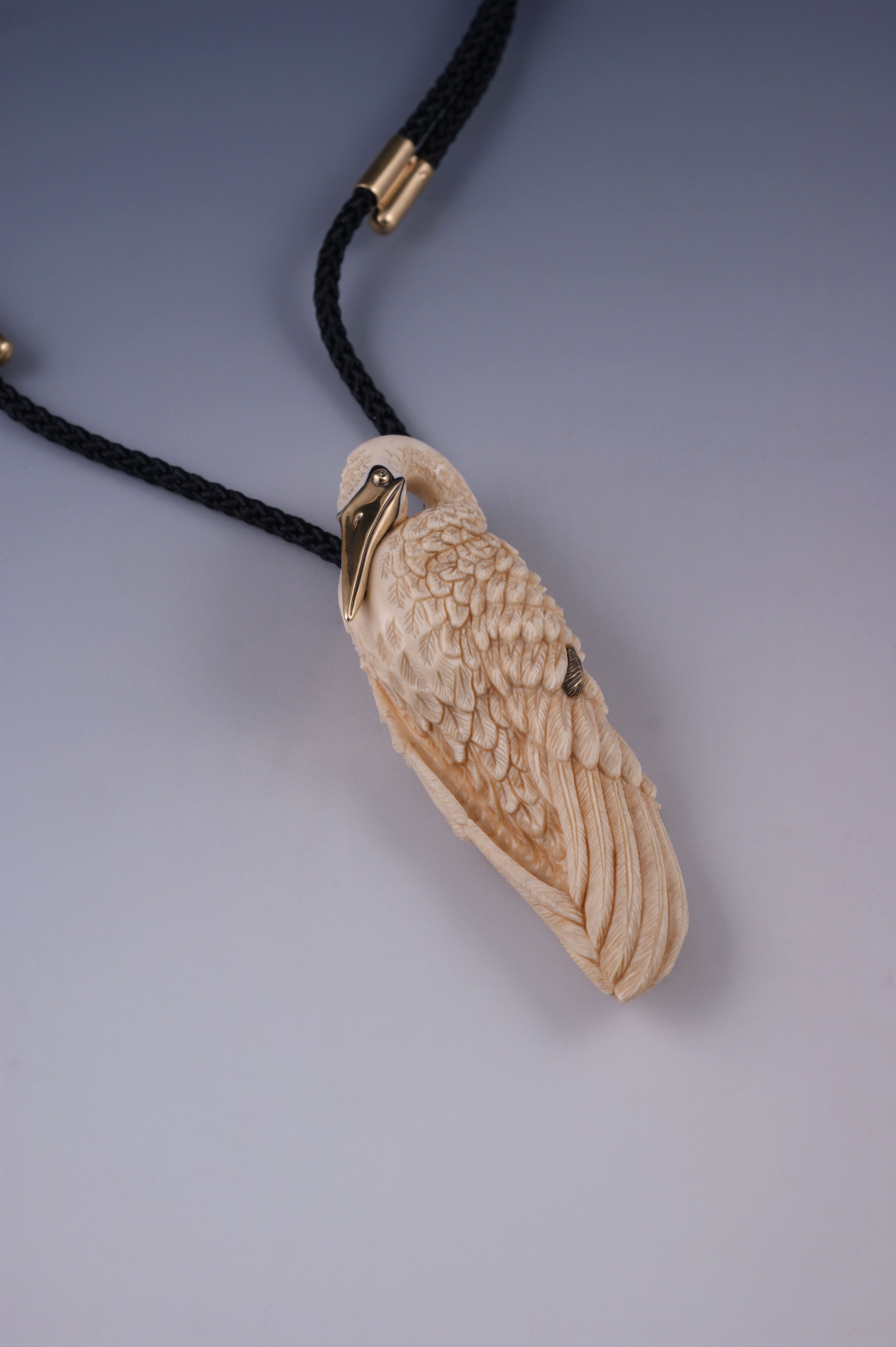 Kōtuku / White Heron Necklace