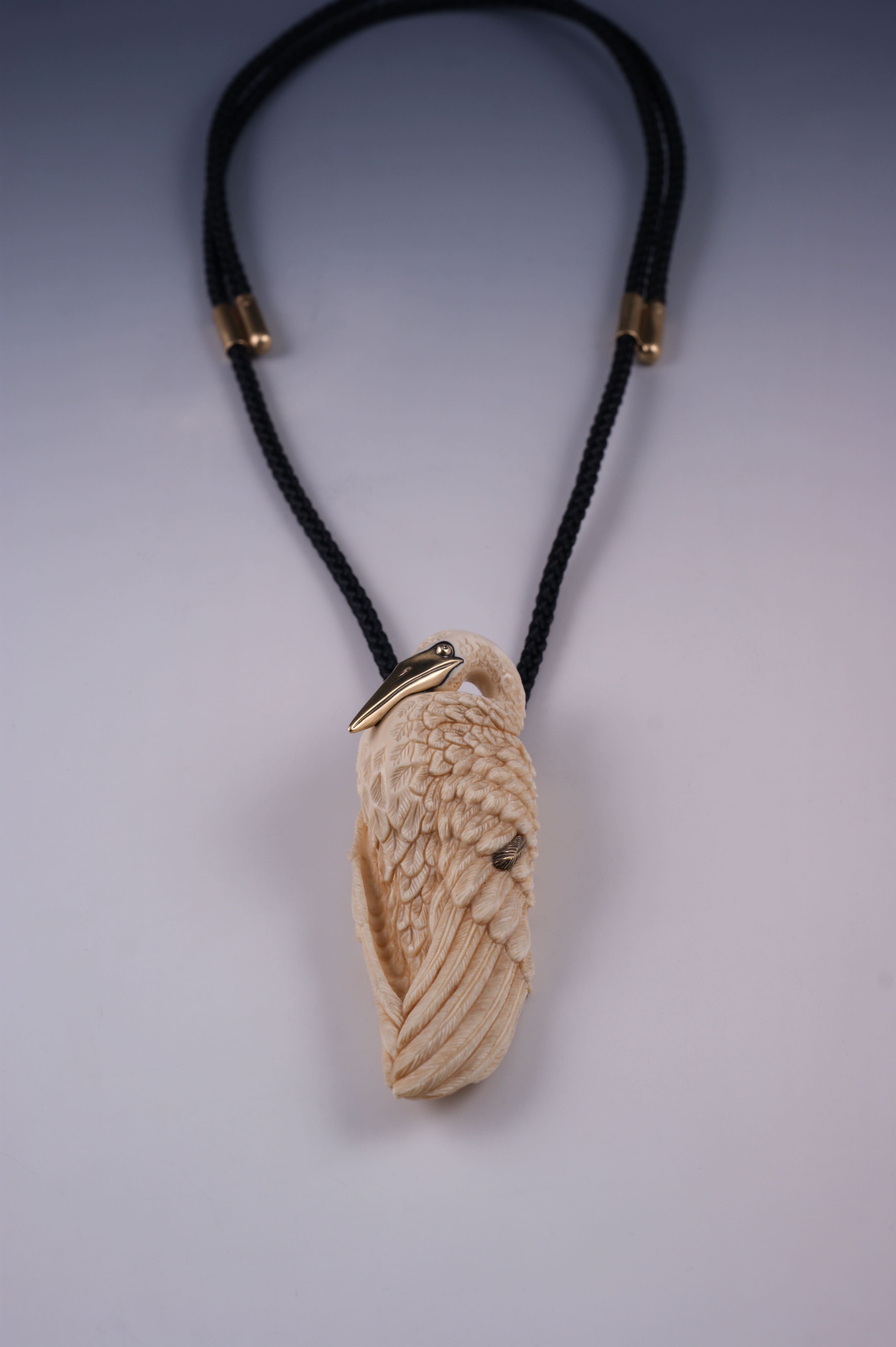 Kōtuku / White Heron Necklace