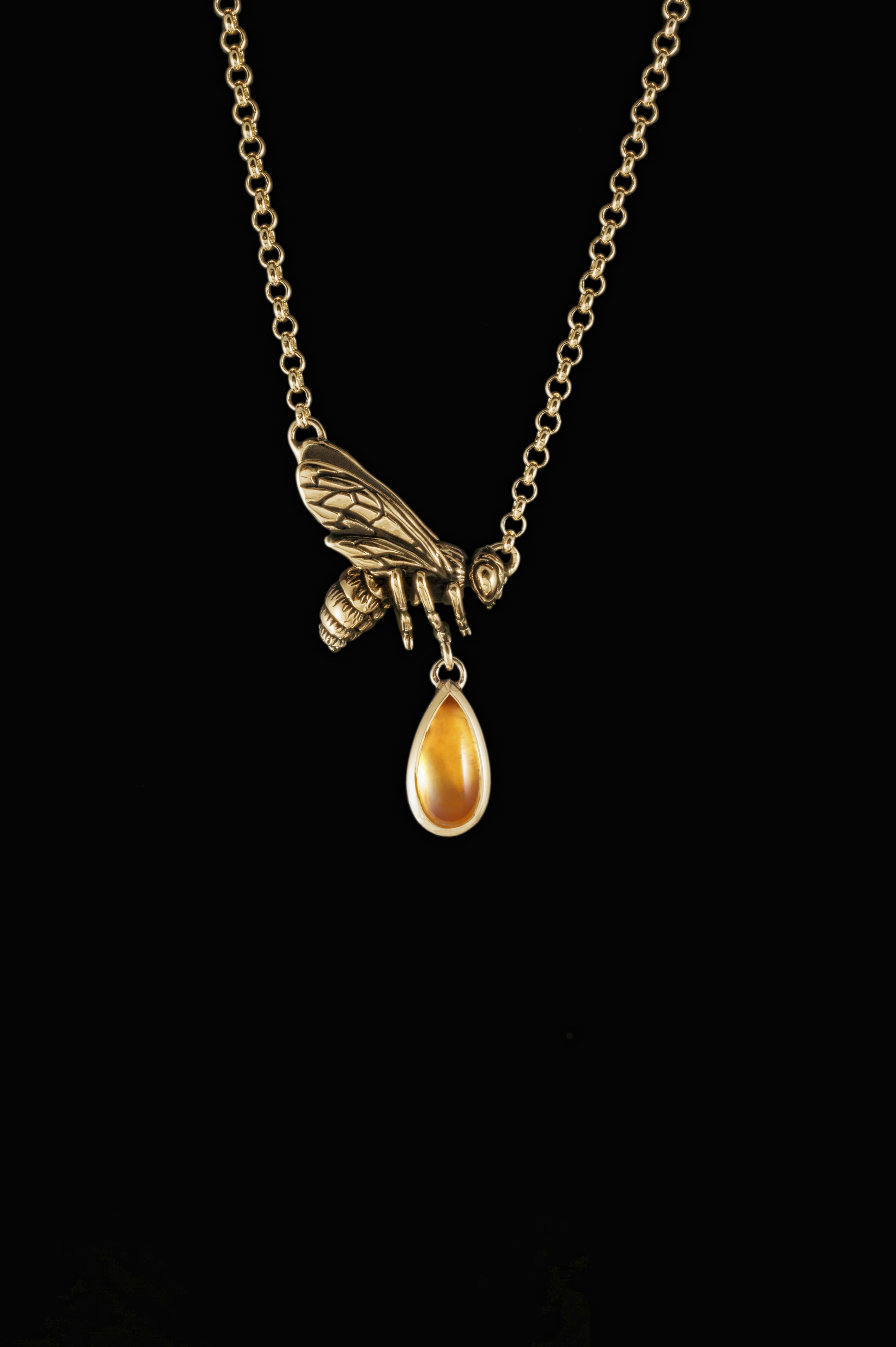 Manuka Honey Bee Necklace