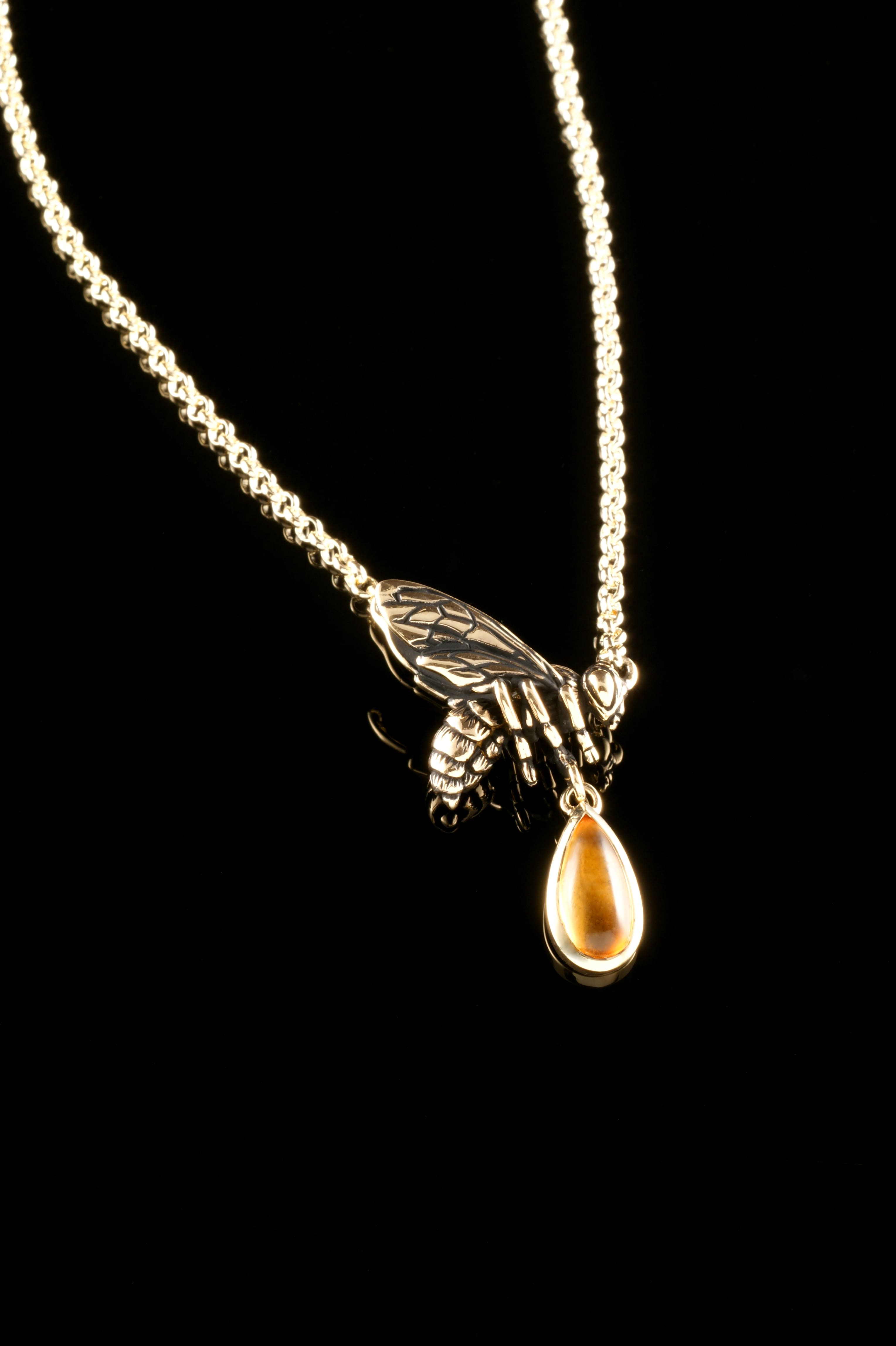 Manuka Honey Bee Necklace
