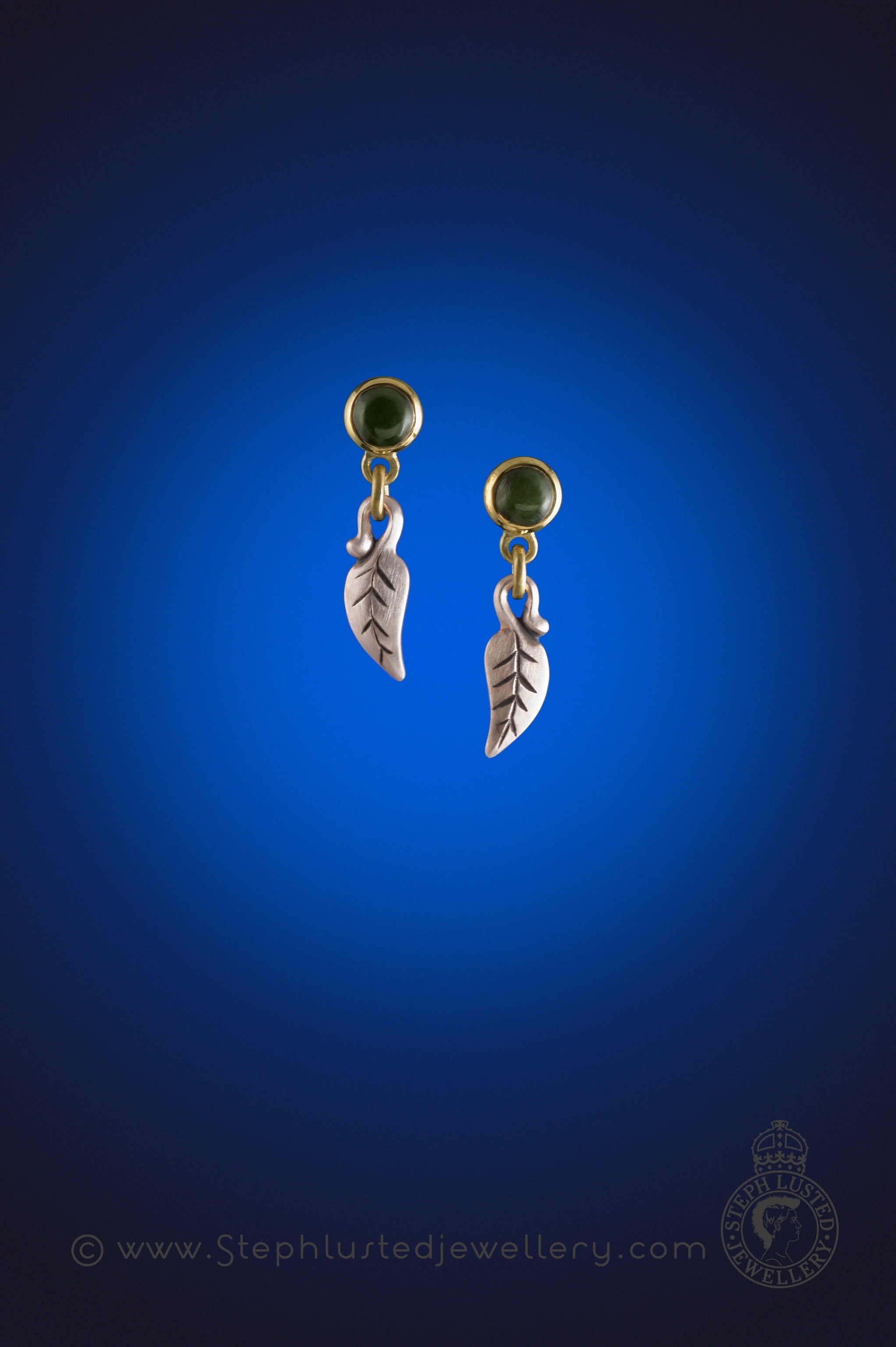 Nightshade Leaf Earrings