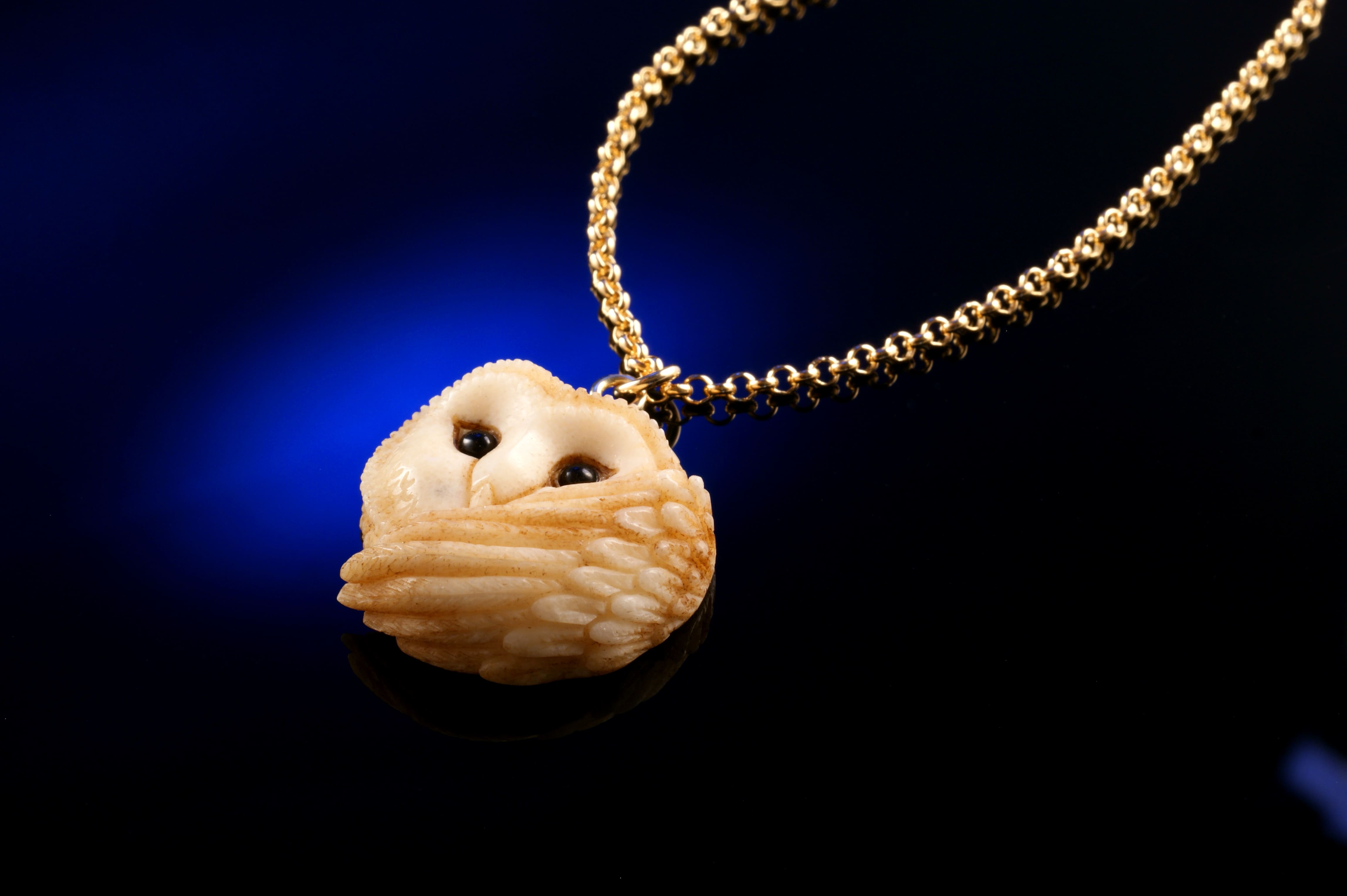 Barn Owl Necklace