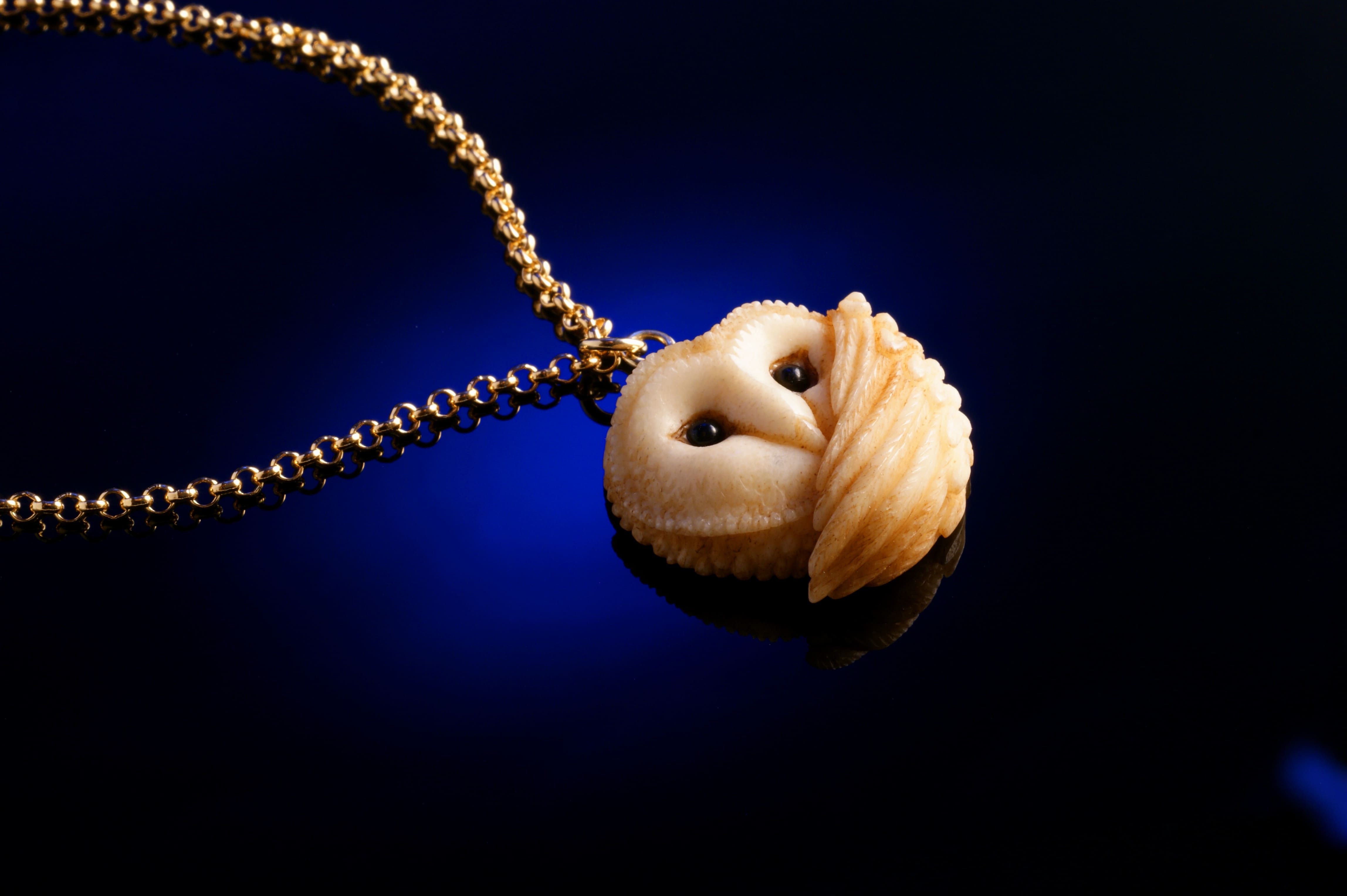 Barn Owl Necklace