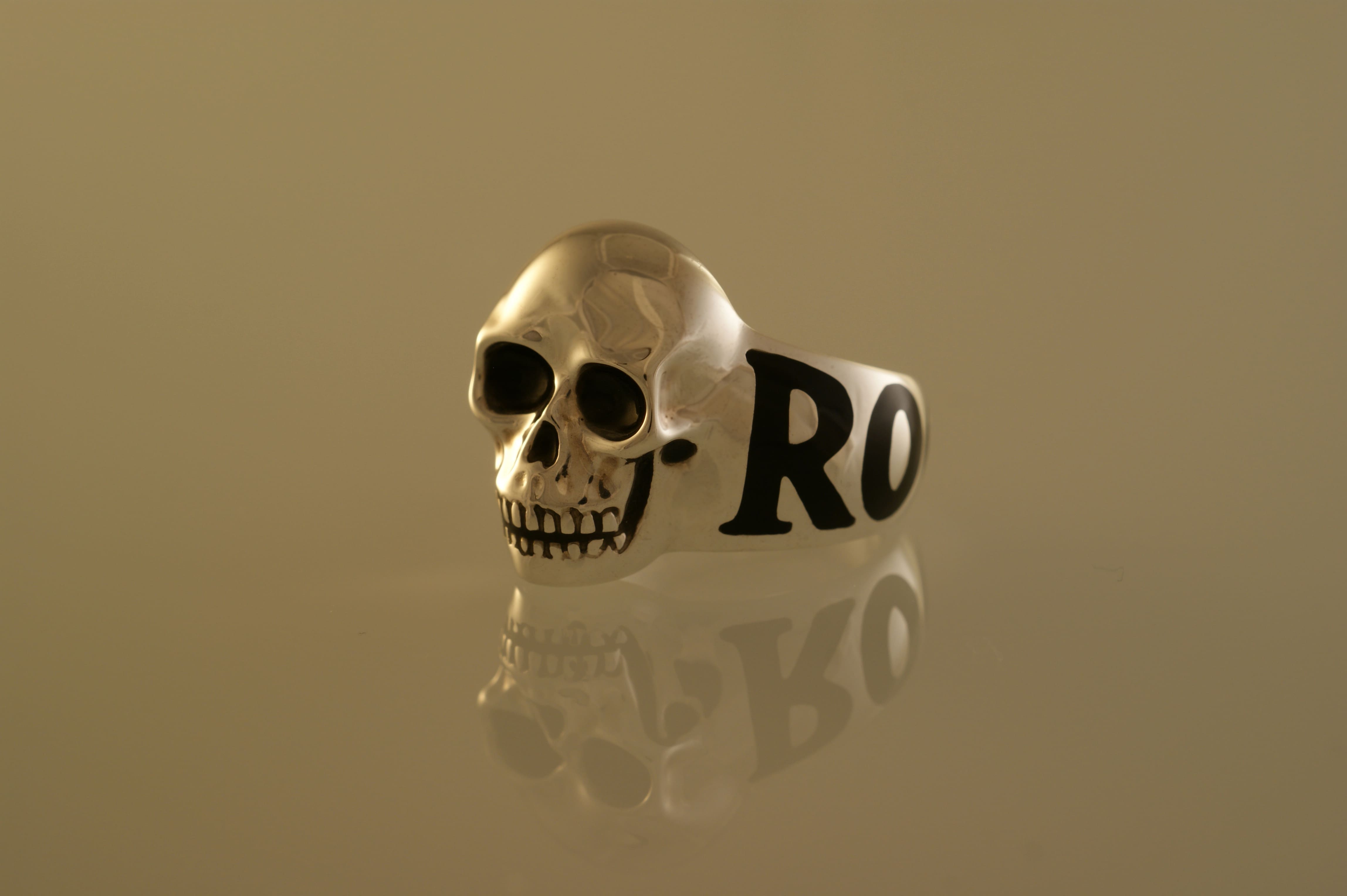 Rock & Roll Skull Ring - Small