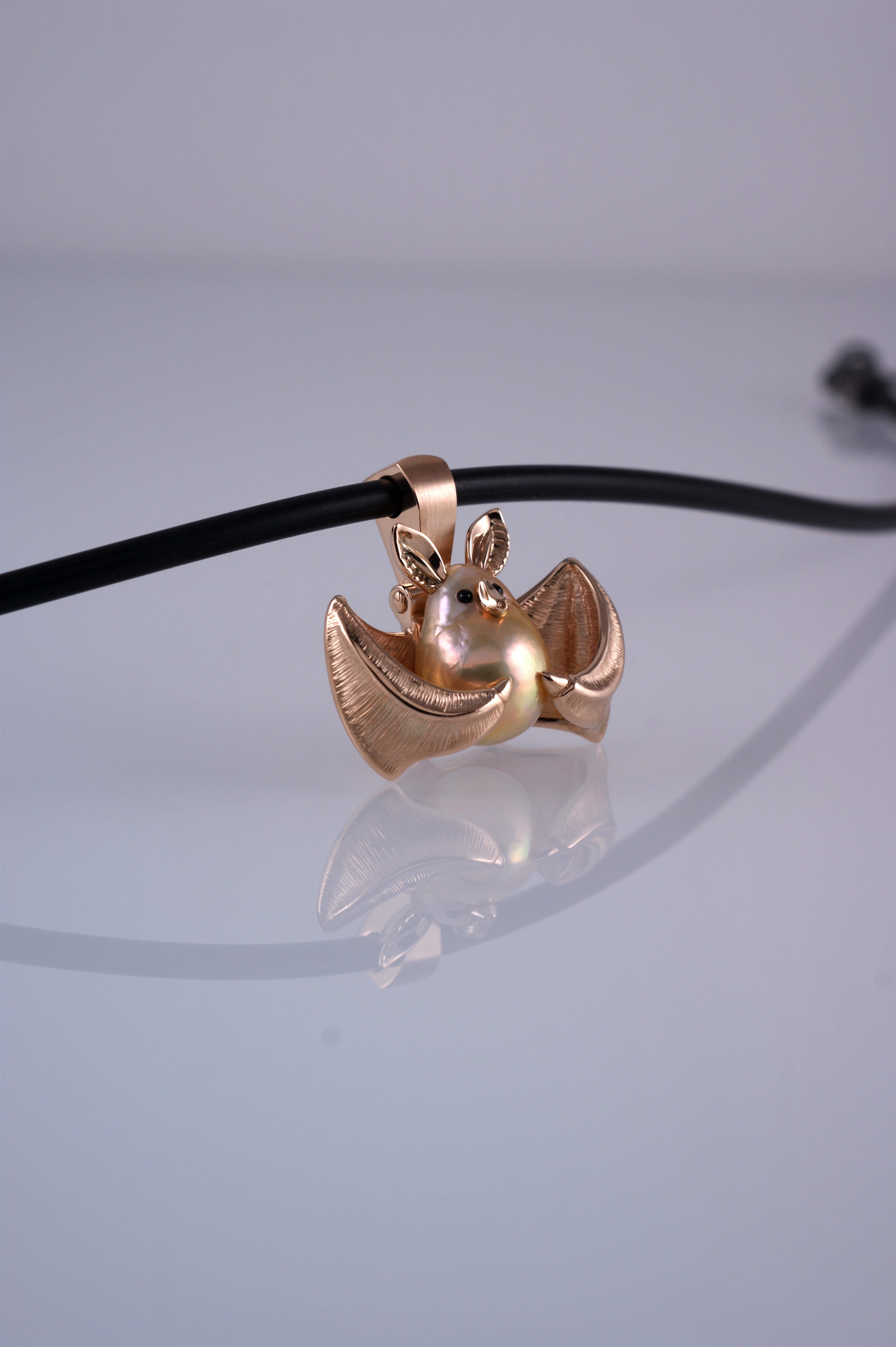 Sunset Bat Necklace