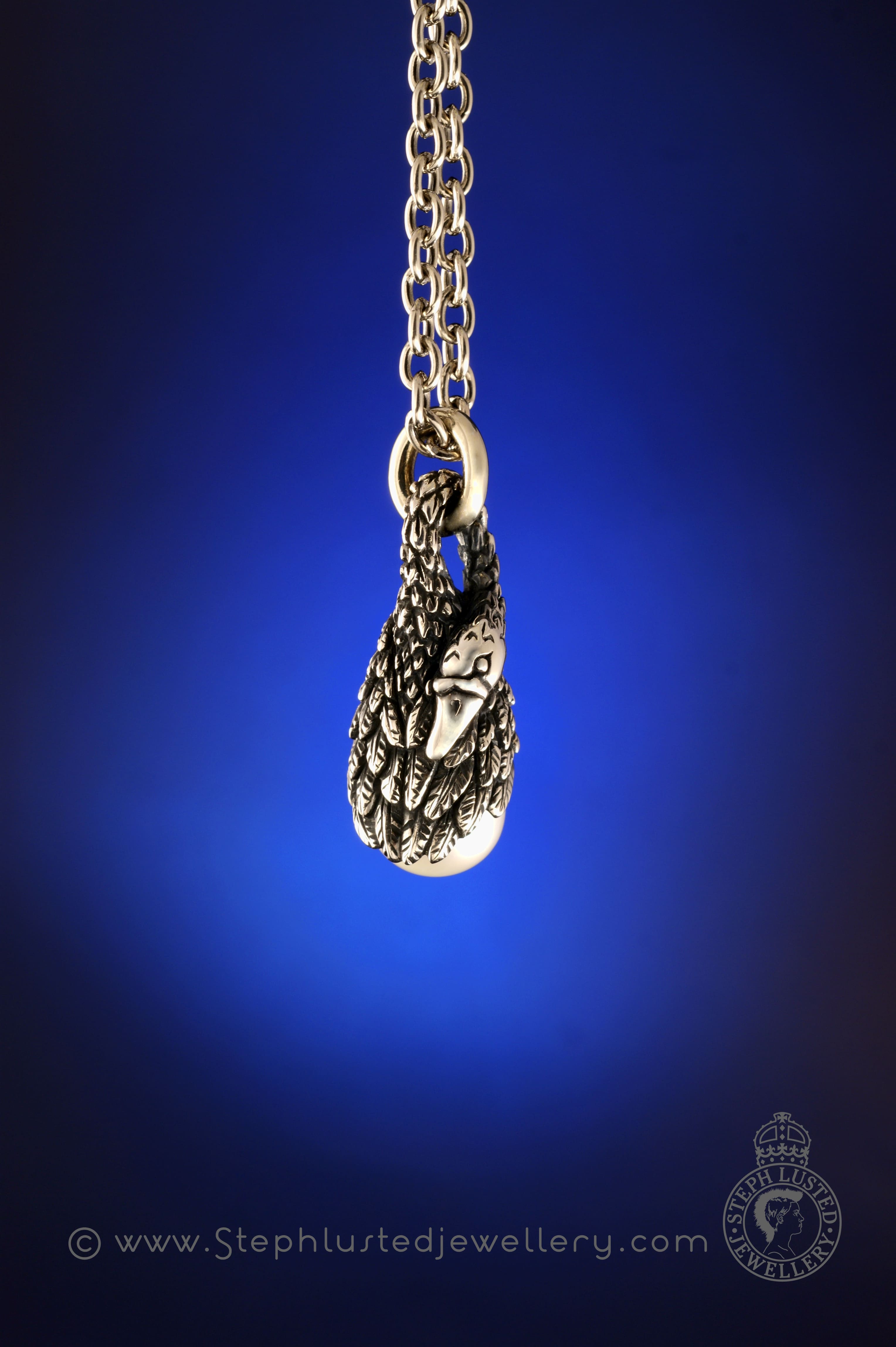 Swan & Pearl Necklace