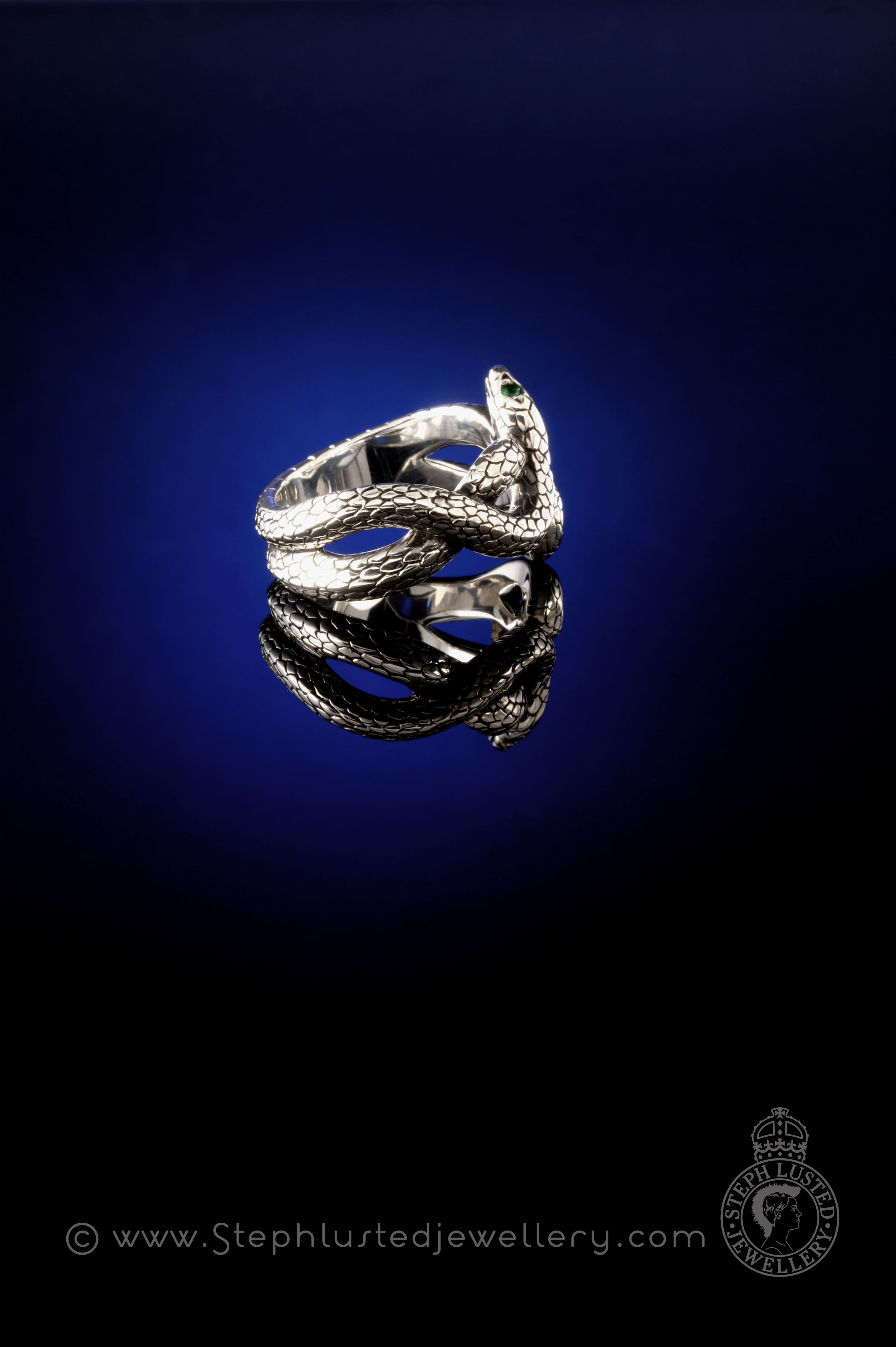 Twisted Snake Ring