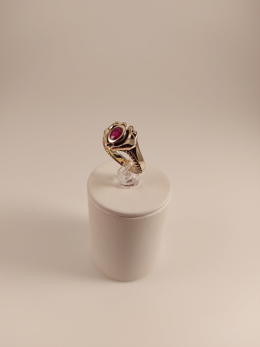 Double Headed Snake Ring - GOLD