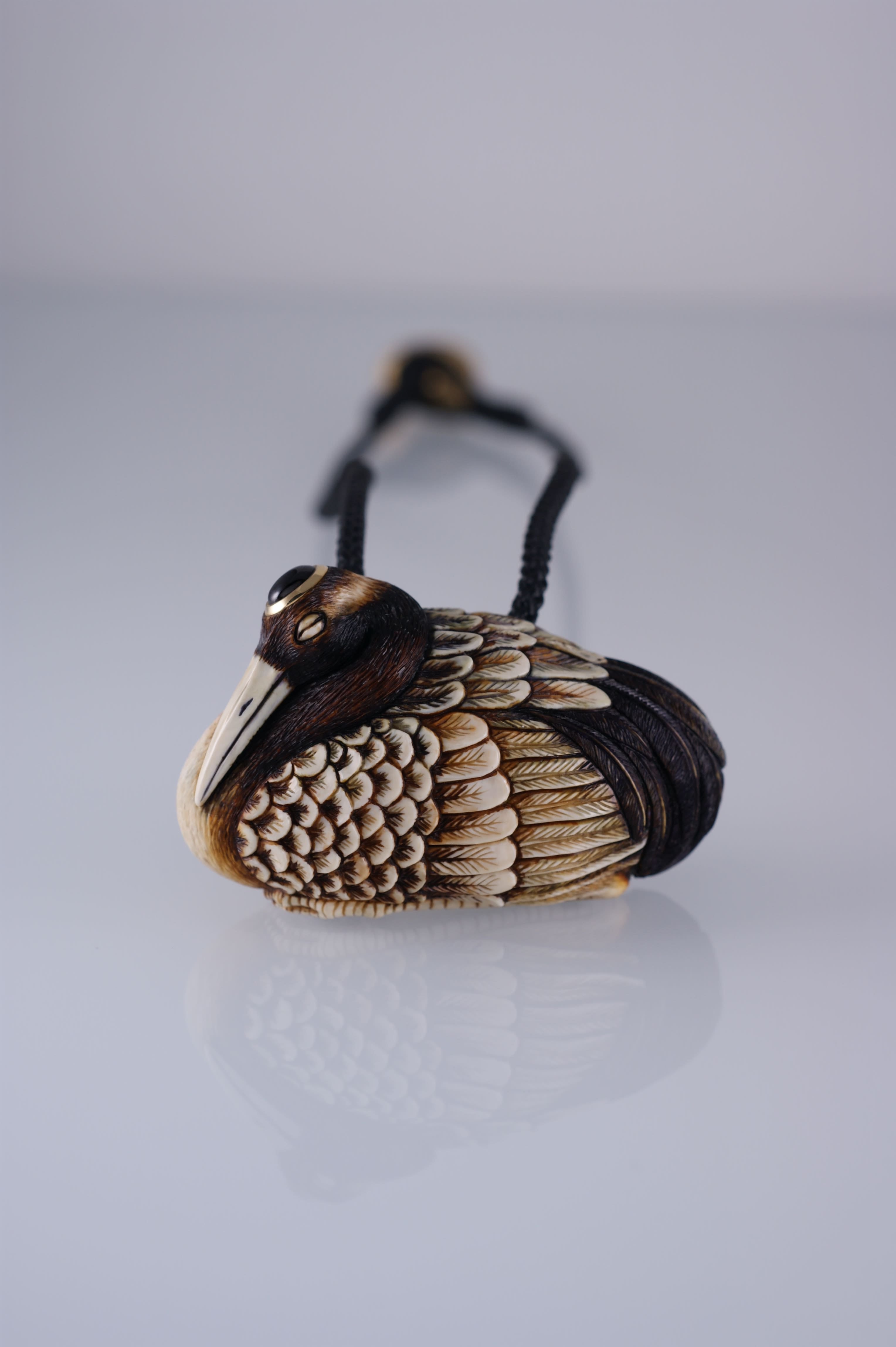 Red-Crowned Crane - Necklace