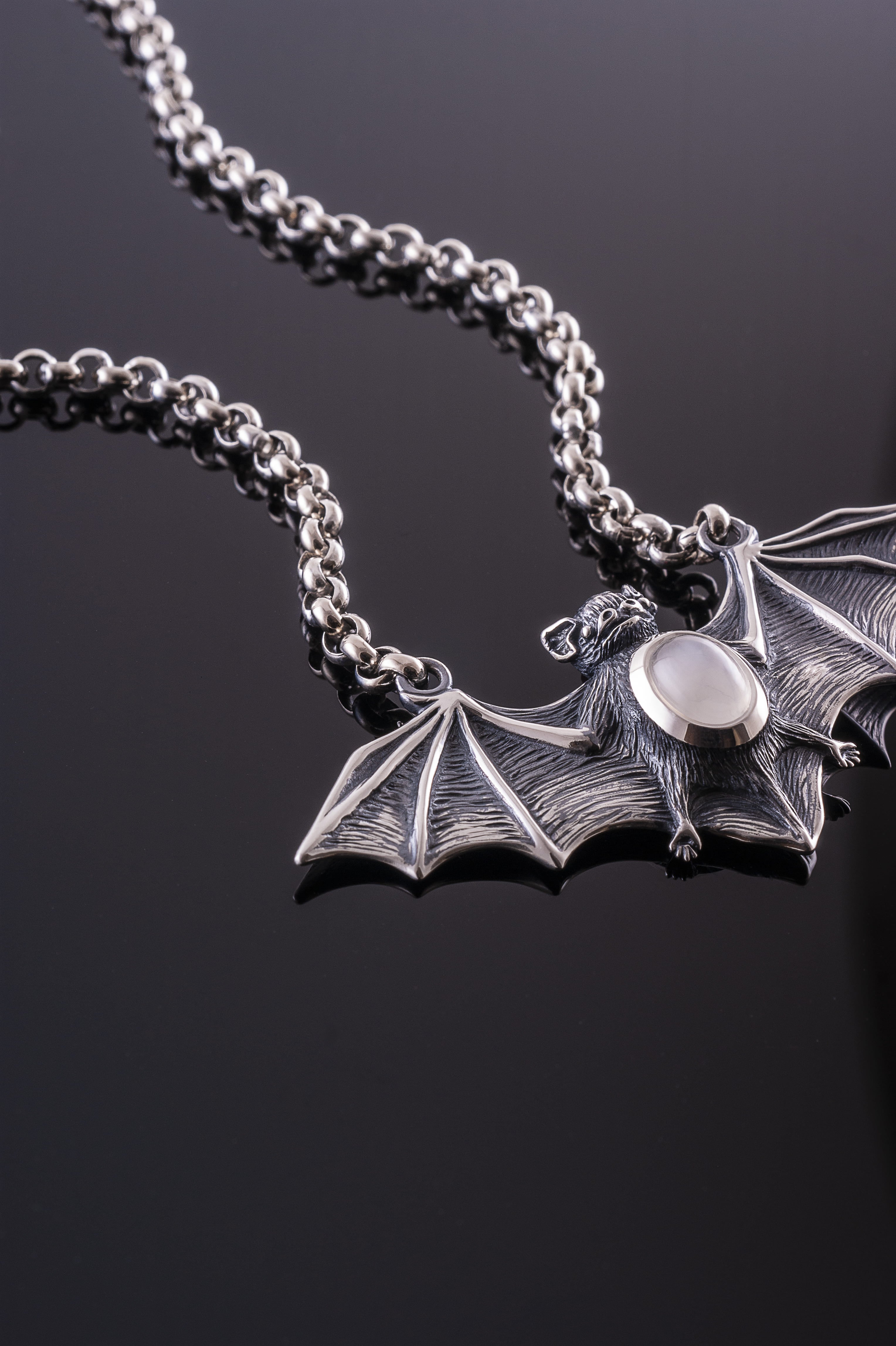 Long-tailed Bat Necklace