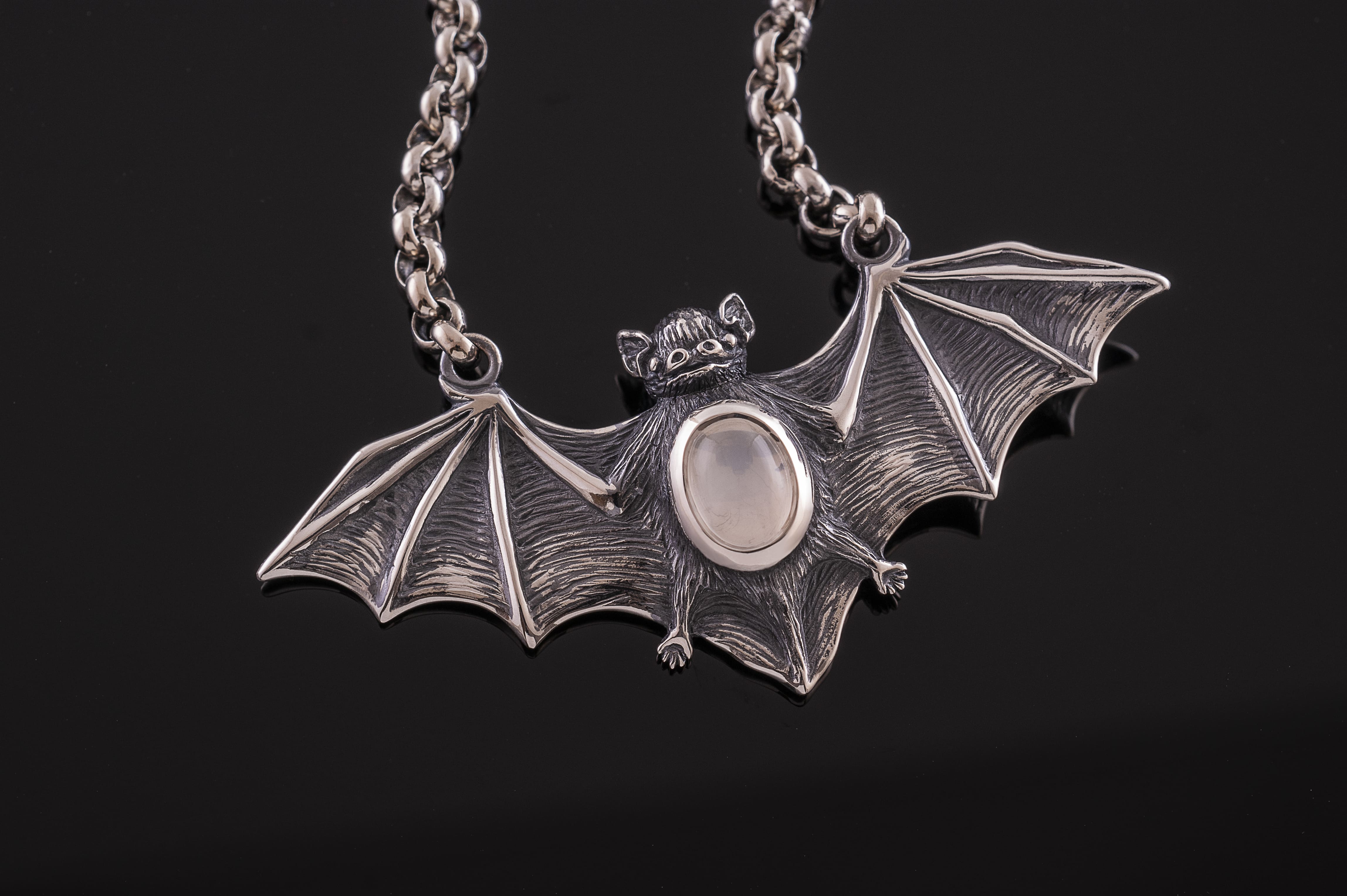 Long-tailed Bat Necklace