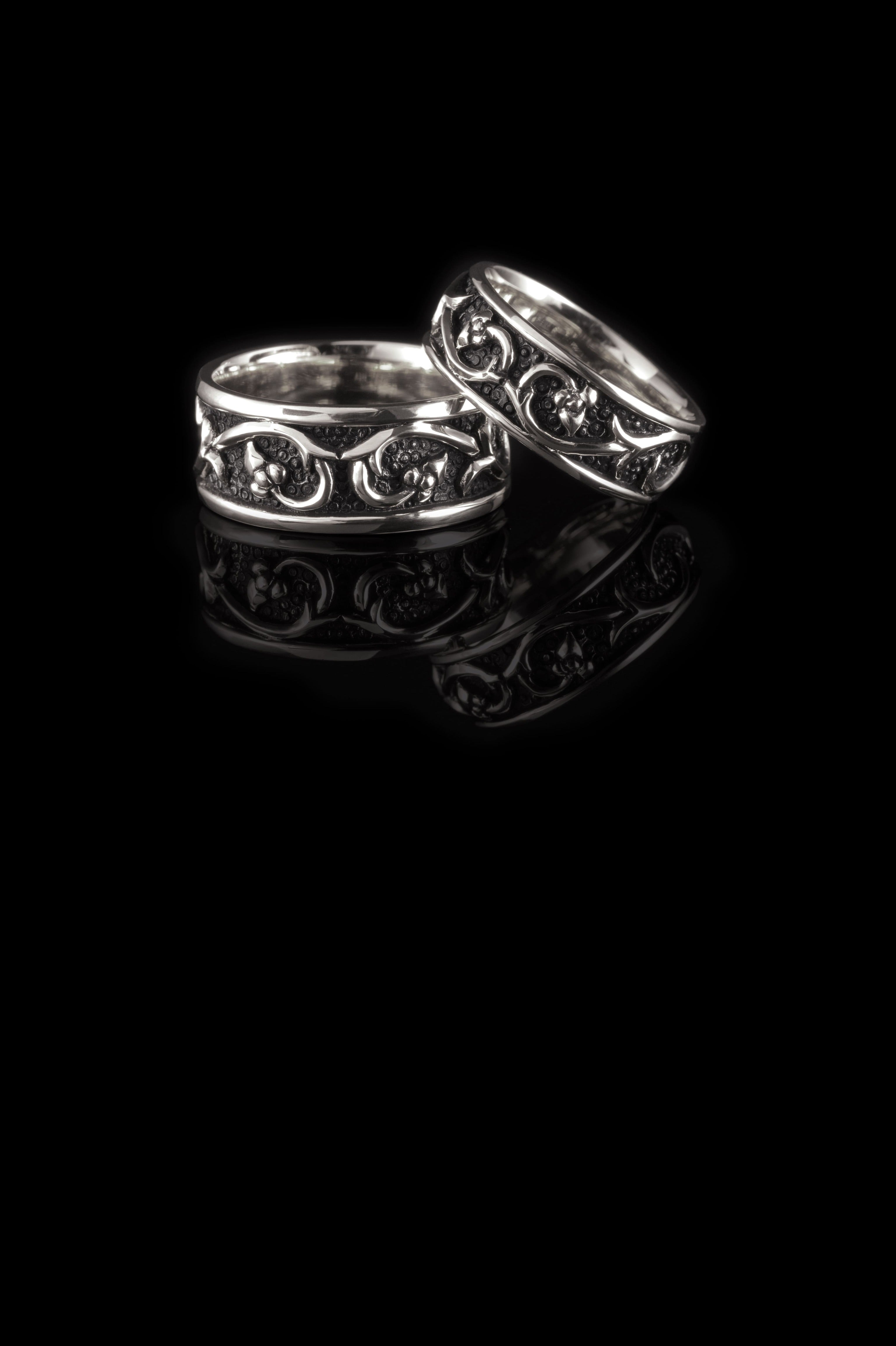 Medieval hot sale wedding rings