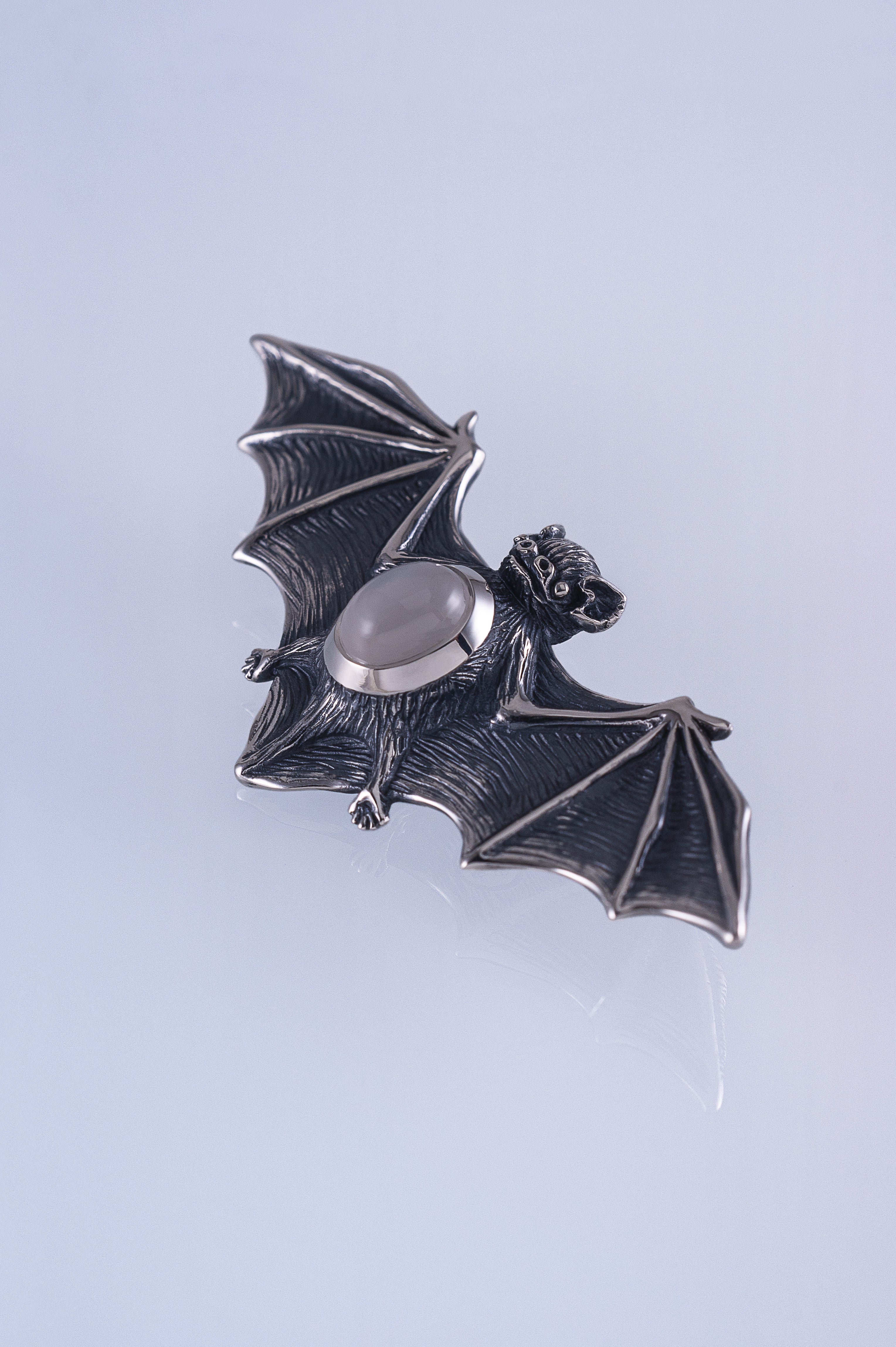 Long-tailed Bat Brooch