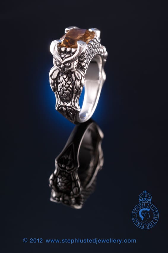 Royal Owl Ring
