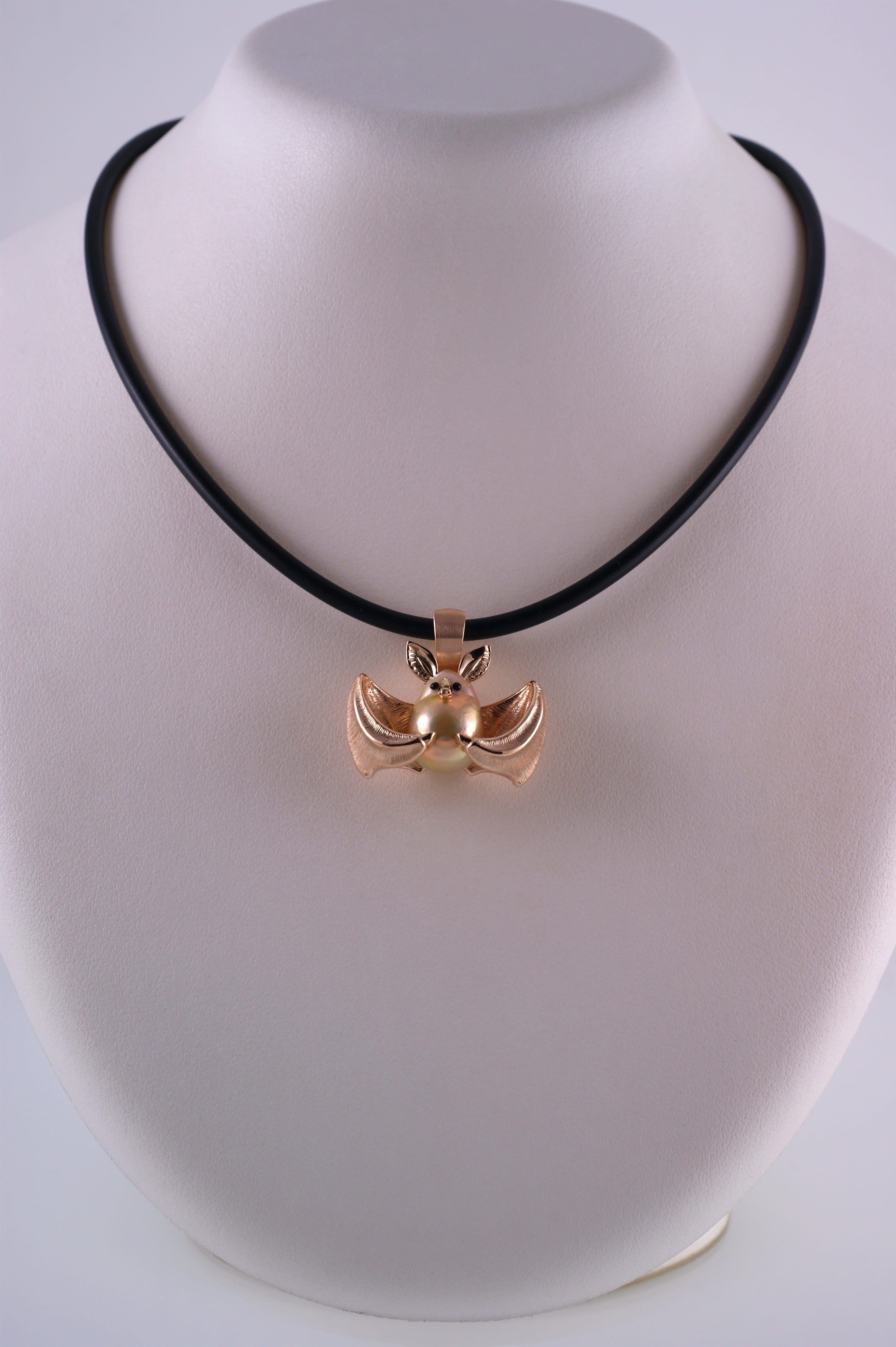 Sunset Bat Necklace